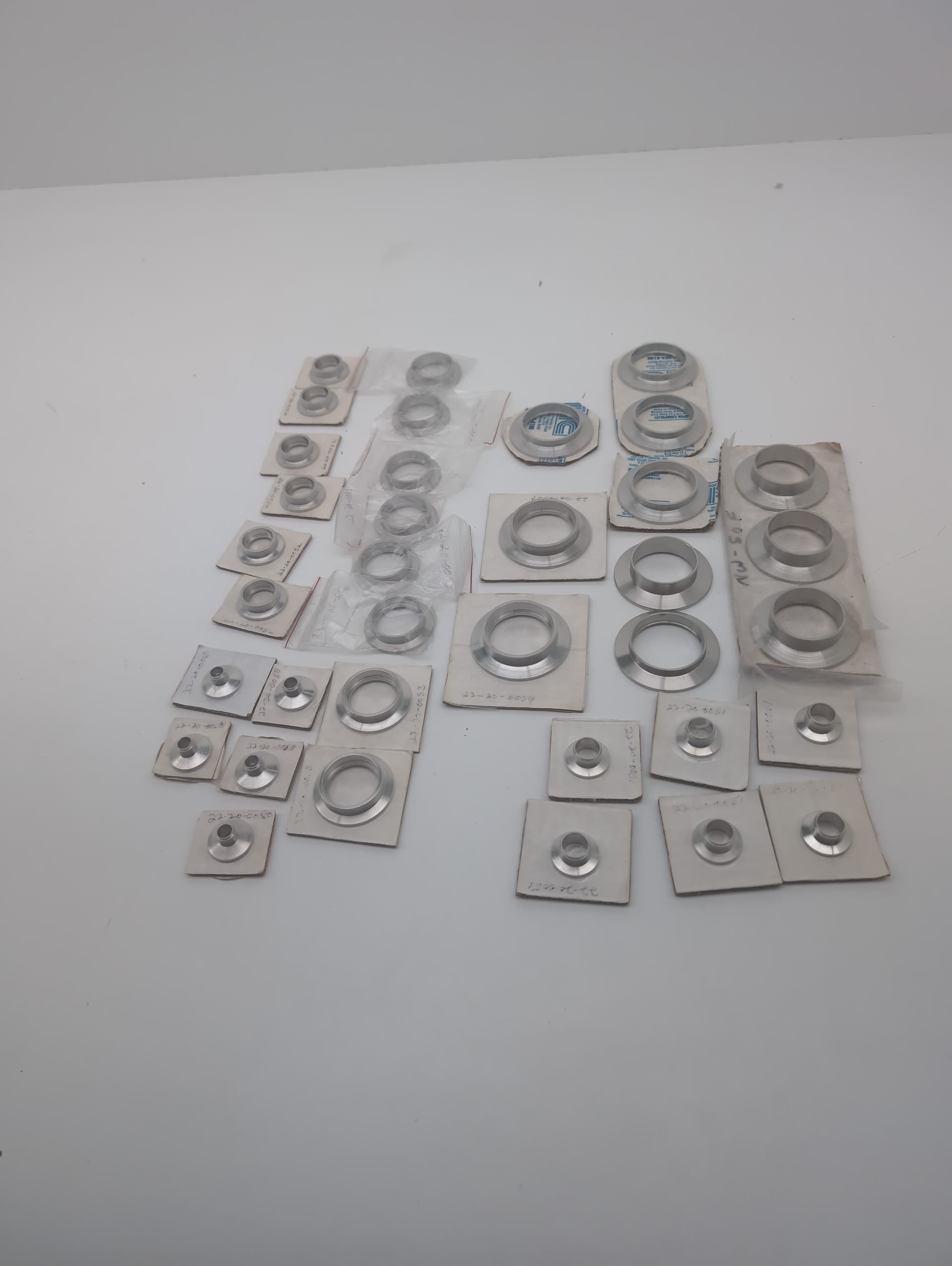 MDC, Norcal NW12, NW25, NW40, NW50 kwik flange, 304SS weld adapters,