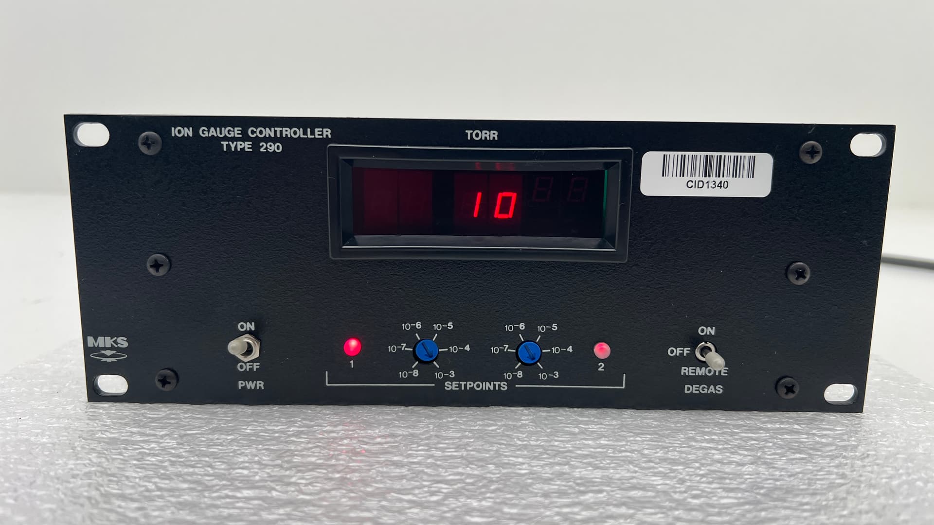 MKS 290C-01 Ion Gauge Controller