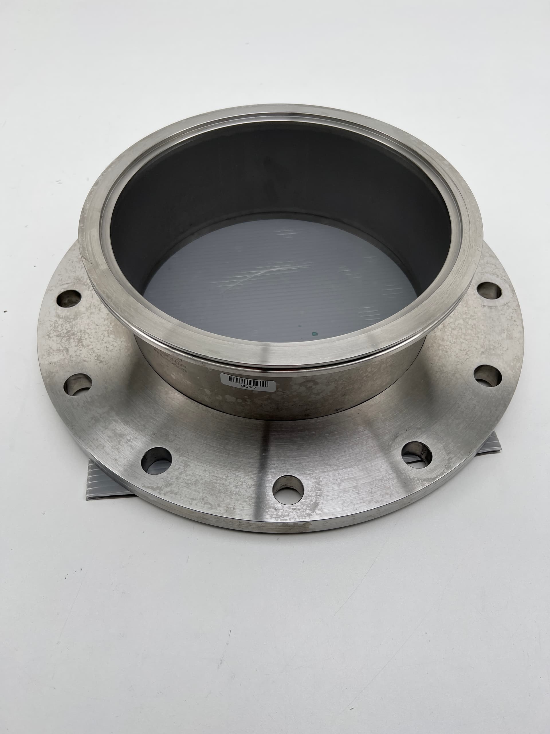 ANCORP ISO K 200 to ASA 16", 14.25" Bolt Circle Flange Adapter, 304 SS, 4.25" H