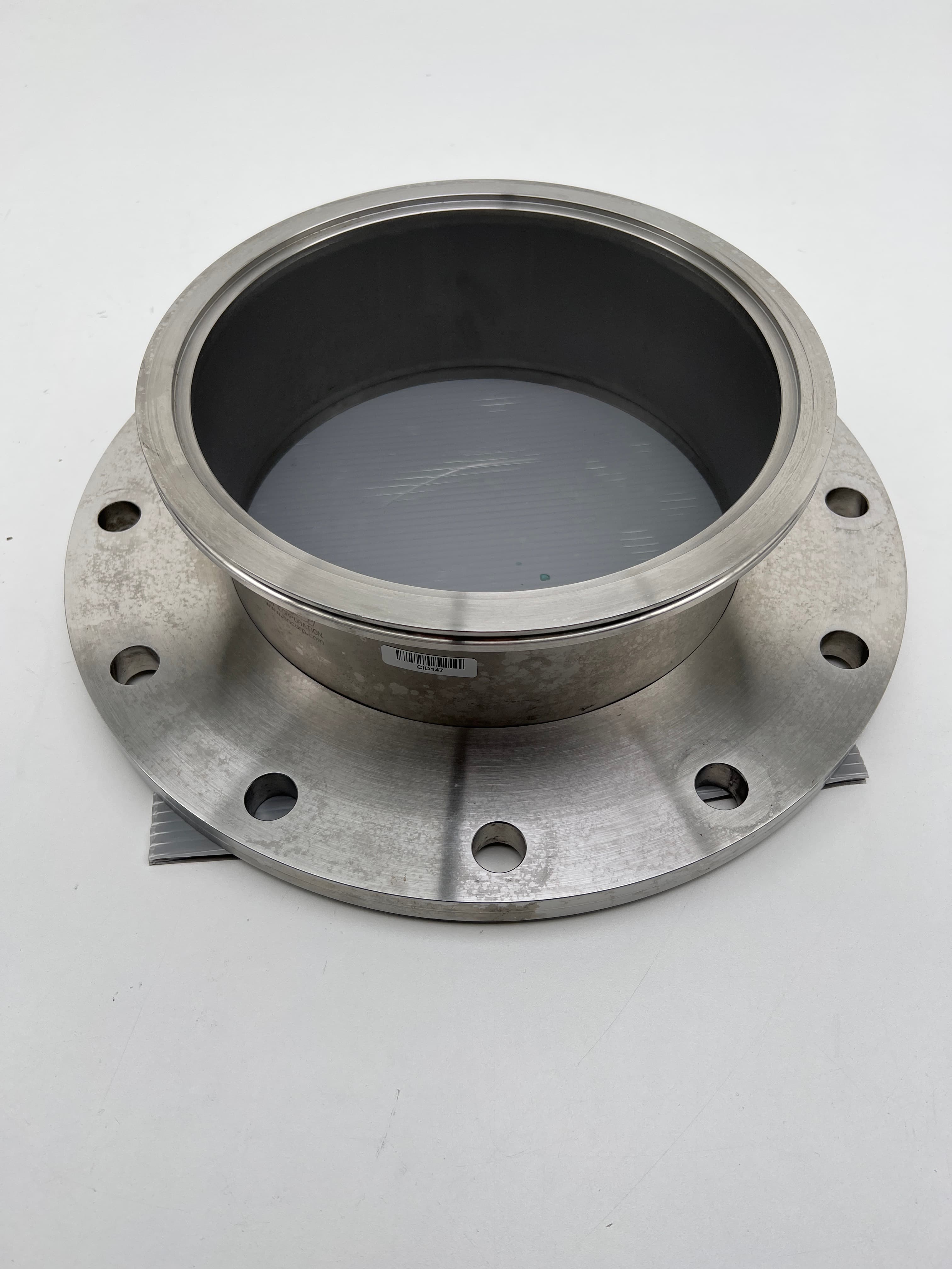 ANCORP ISO K 200 to ASA 16", 14.25" Bolt Circle Flange Adapter, 304 SS, 4.25" H