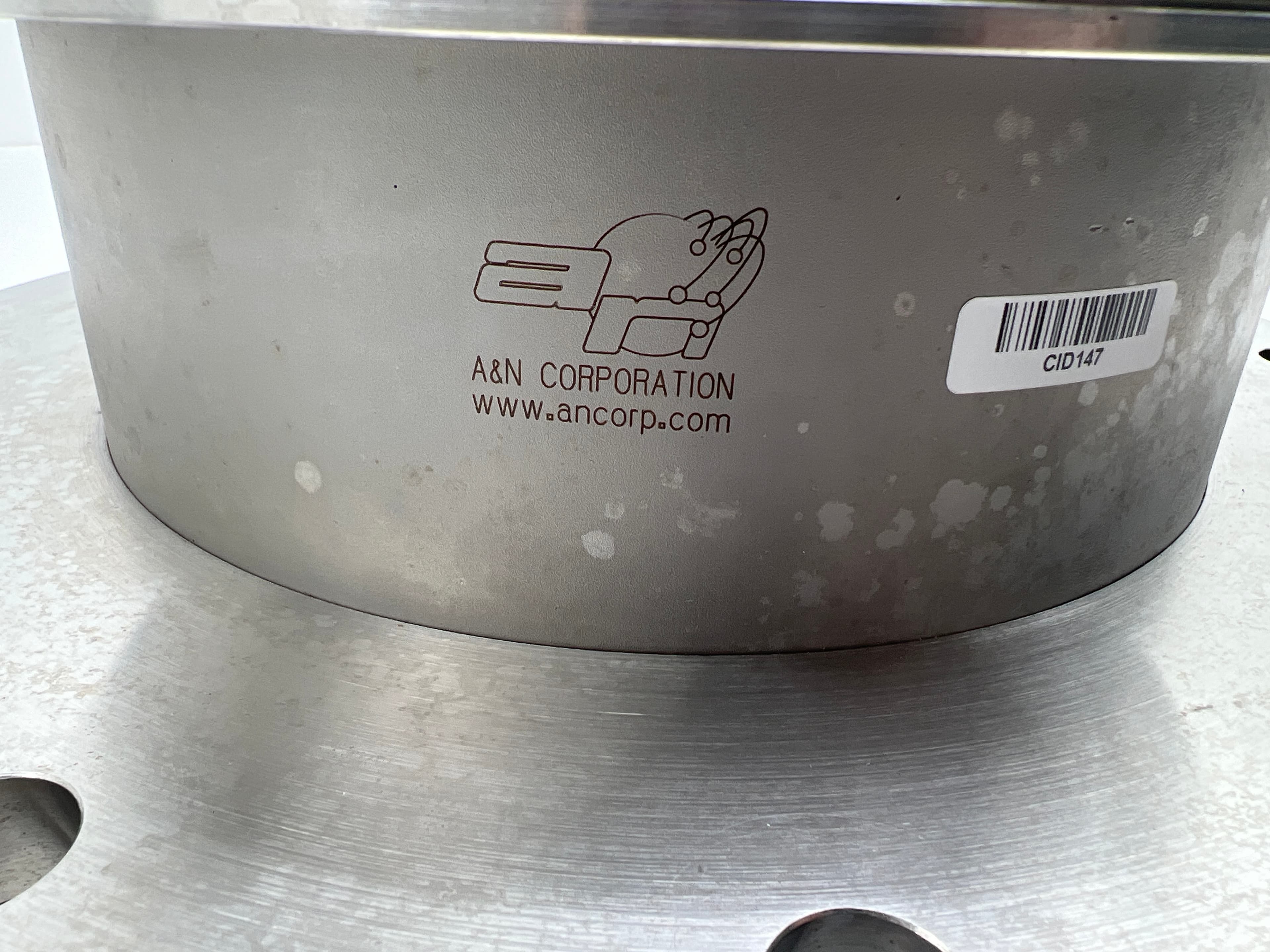 ANCORP ISO K 200 to ASA 16", 14.25" Bolt Circle Flange Adapter, 304 SS, 4.25" H