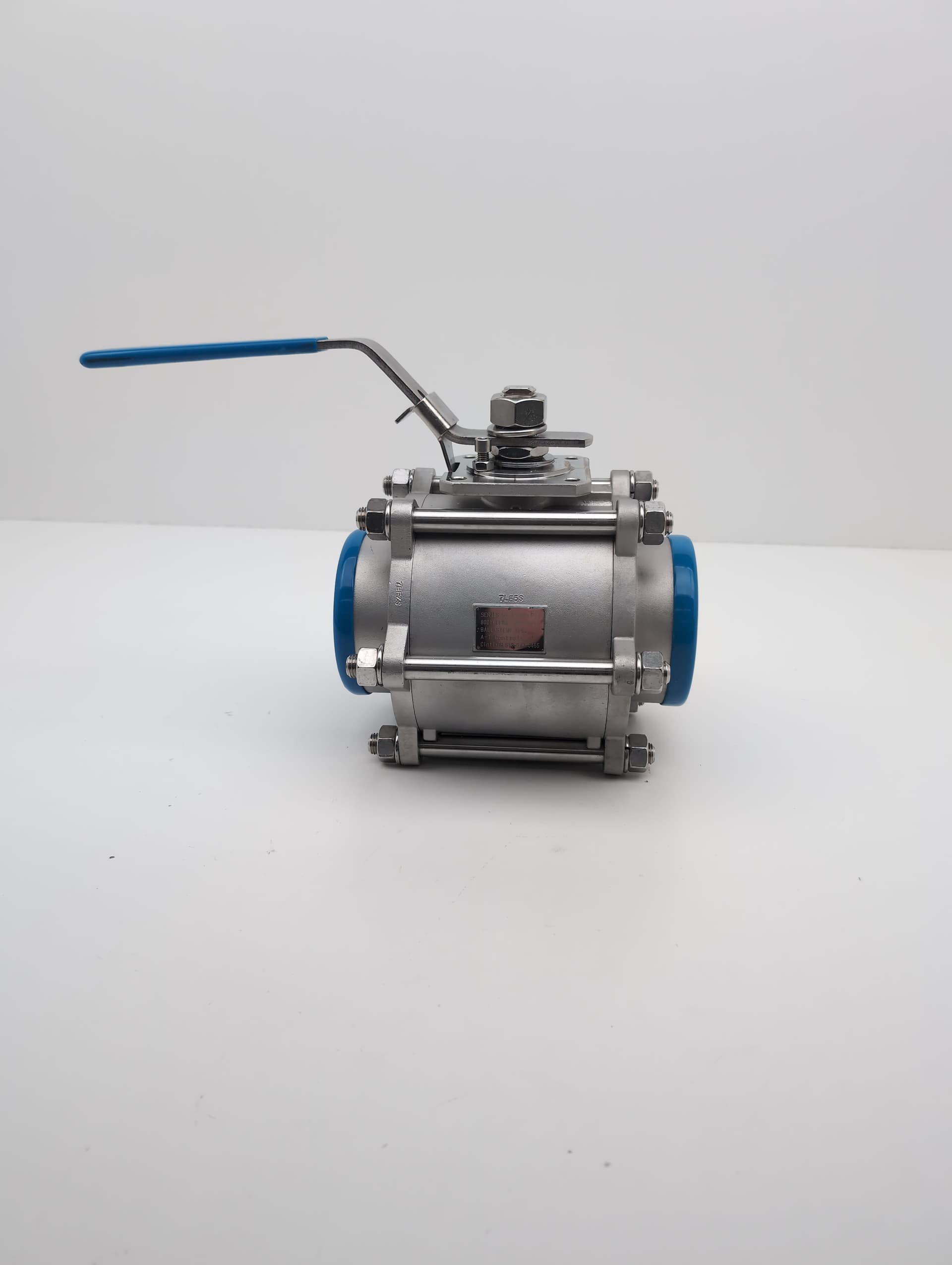 A-T Controls Series 55 Ball Valve, 4" Socket Weld, Body CF8M, 800 PSI
