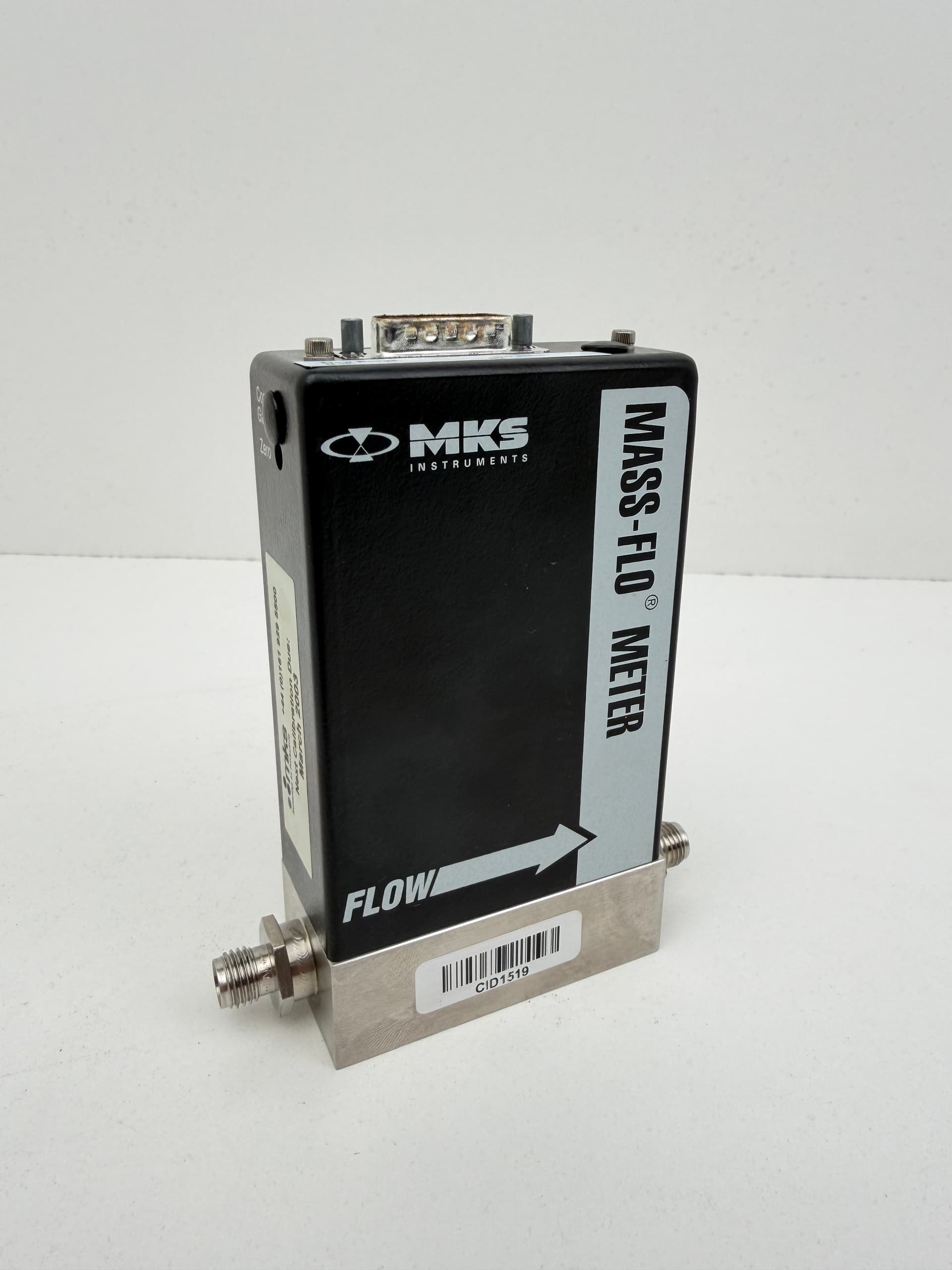MKS Instruments 179A12CS3BM Mass Flow Meter, 100SCCM, Gas N2, 1/4"