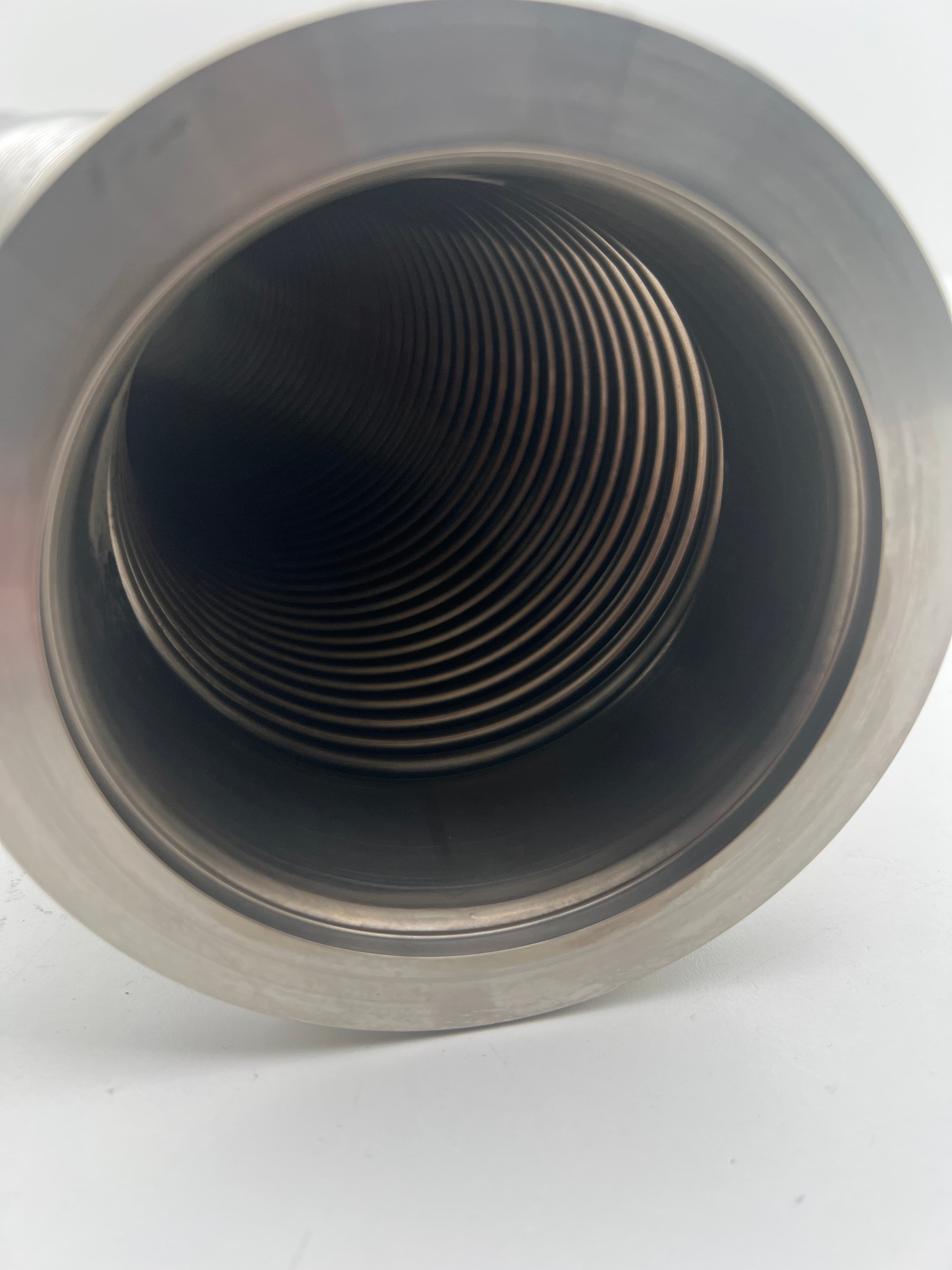 HV Vacuum ISO100-K 5.12" OD Unbraided Bellows, 304SS, 32" Long