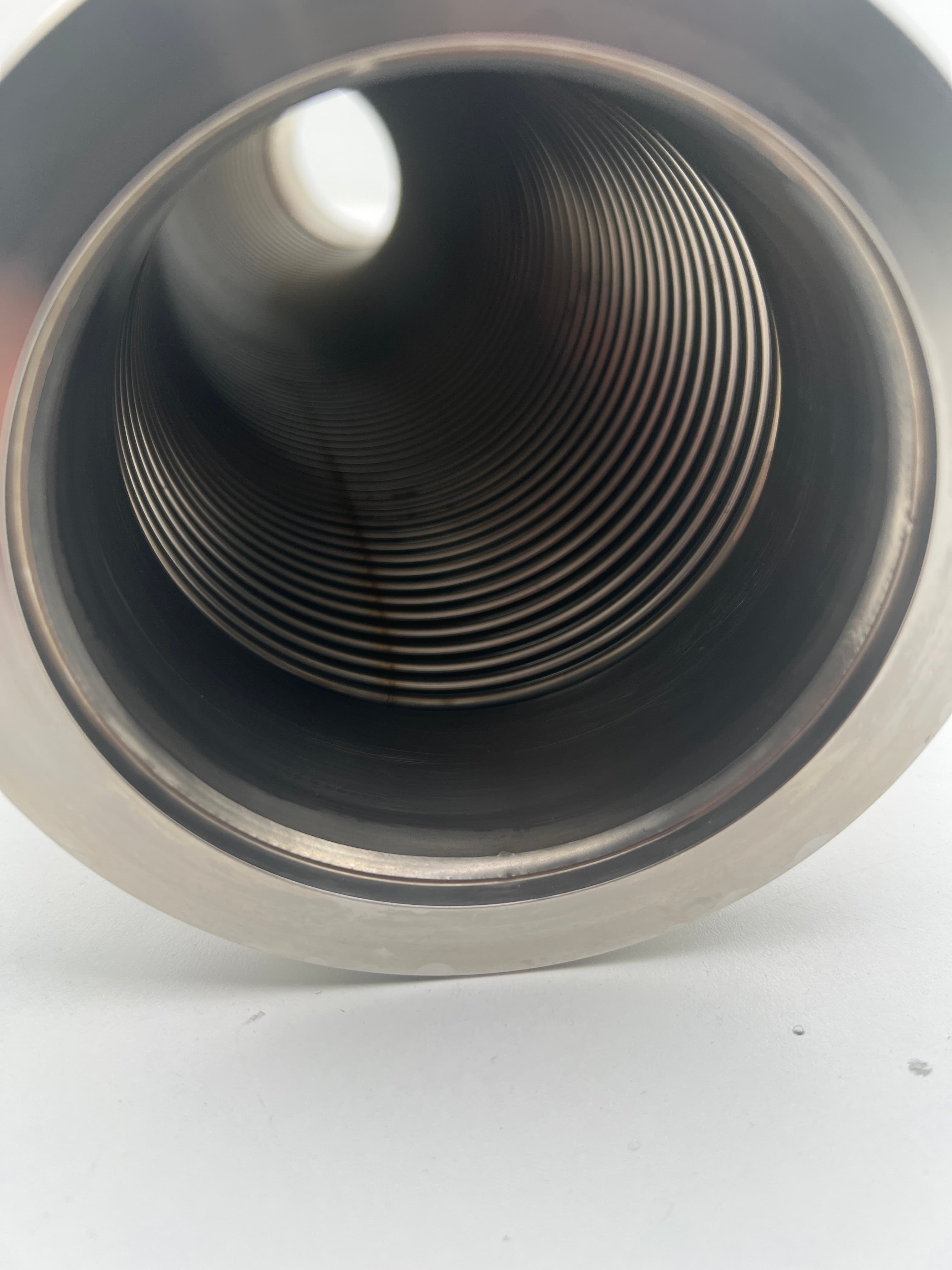 HV Vacuum ISO100-K 5.12" OD Unbraided Bellows, 304SS, 24"