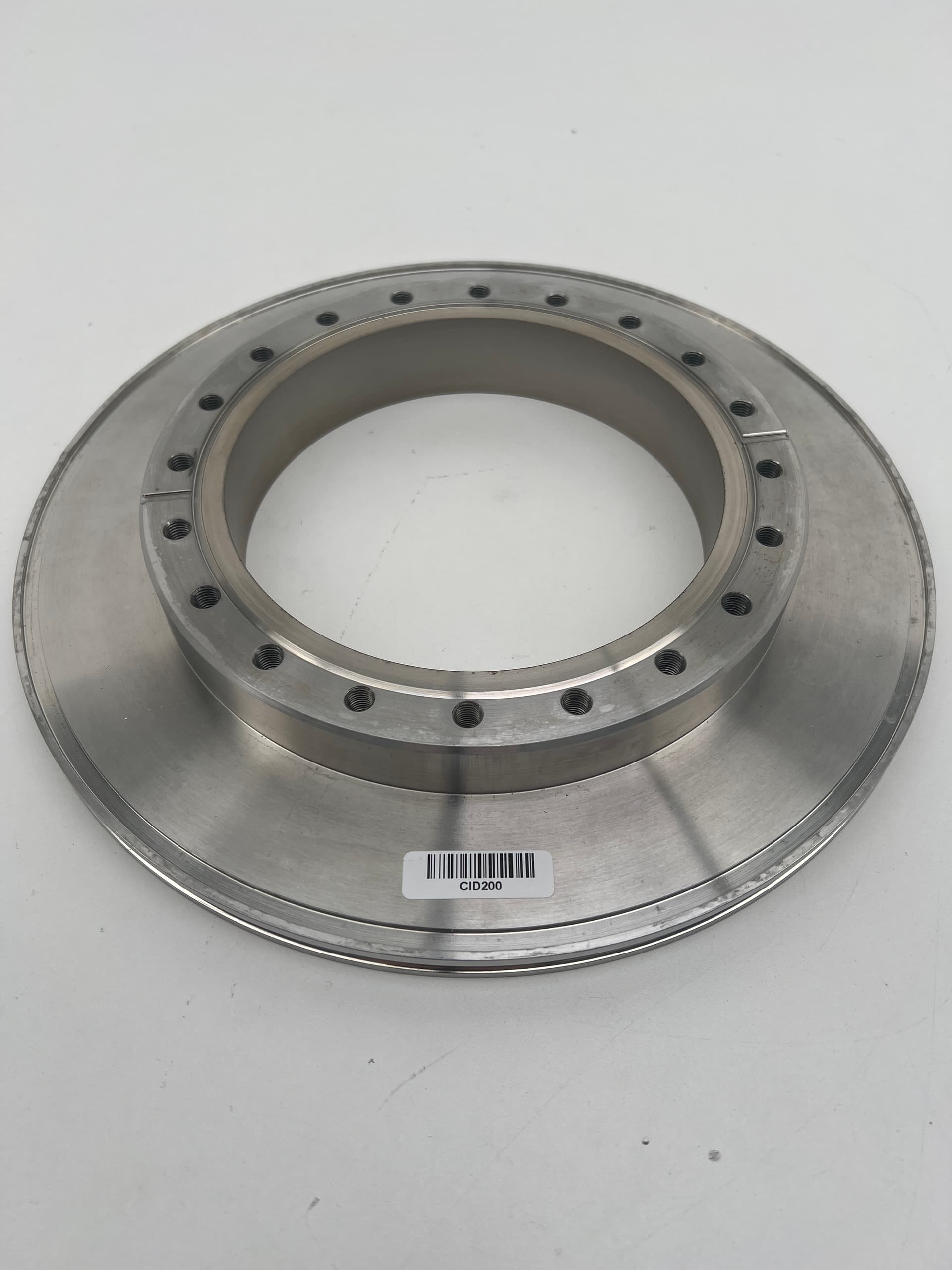 UHV Vacuum DN160CF 8.00" OD to ISO250-K 11.42" OD Flange Adapter, 304 SS, 2.5" H