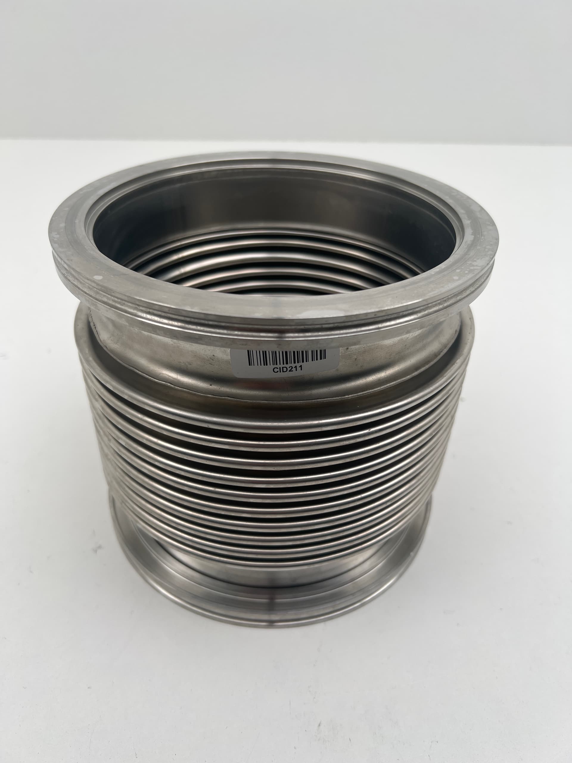 HV Vacuum ISO K160-K, 7.09" OD Bellows, 304SS, 6.5" Long