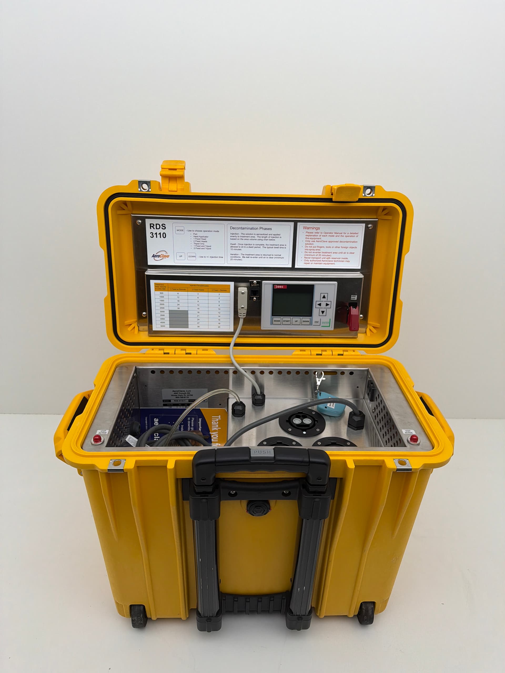 AeroClave RDS 3110T Portable Decontamination System Fogger Disinfection