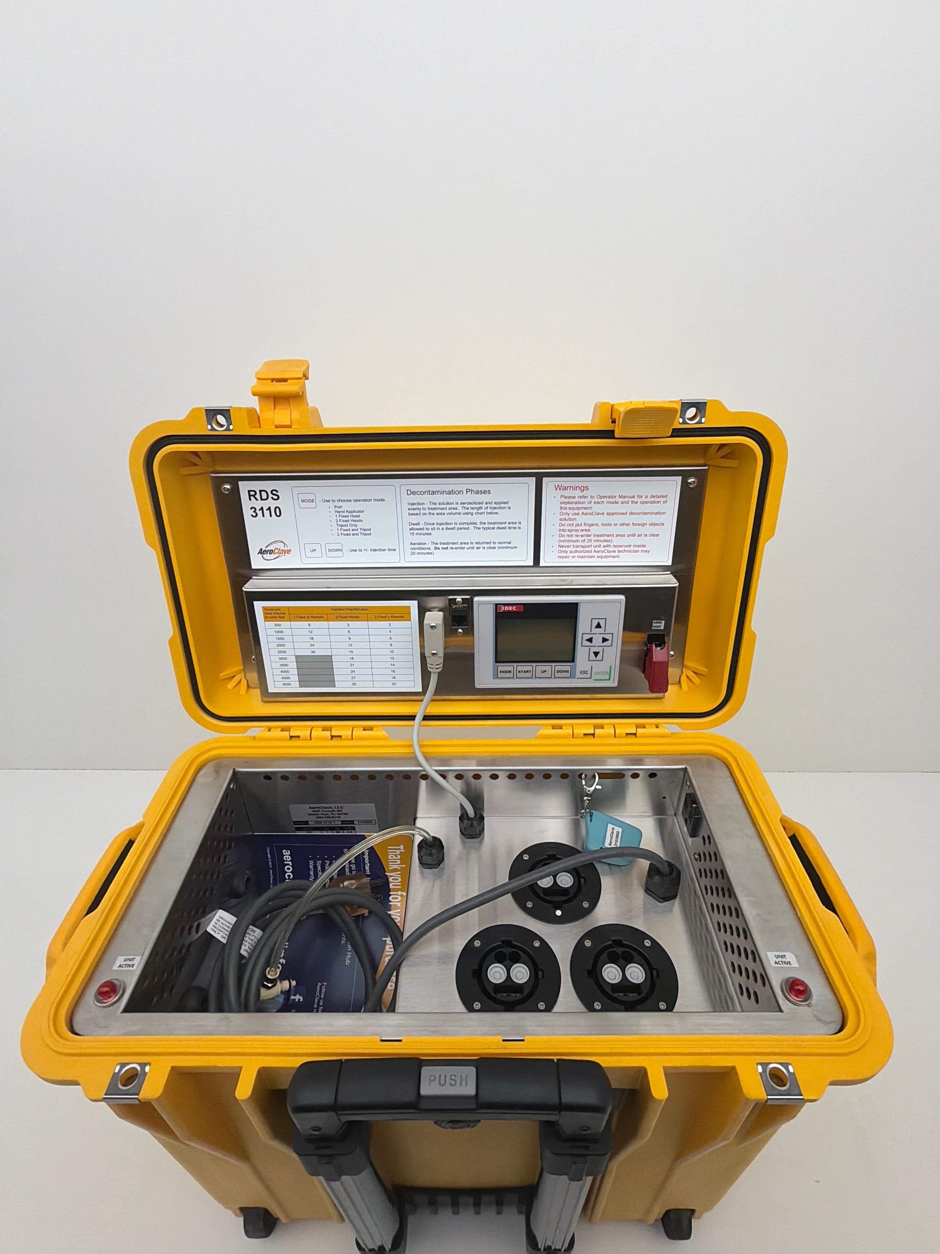AeroClave RDS 3110T Portable Decontamination System Fogger Disinfection