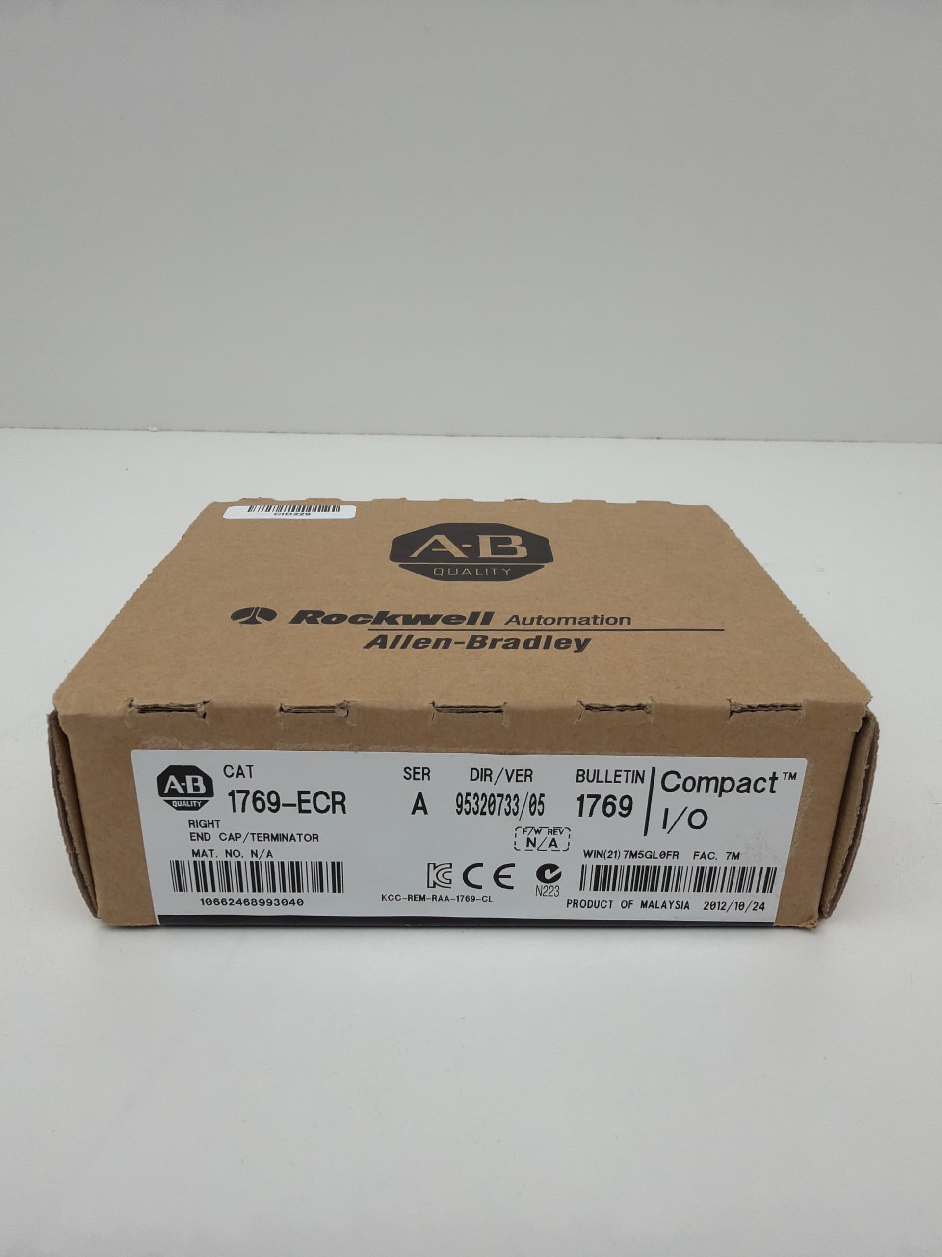 Allen Bradley 1769-ECR Right End Cap Terminator