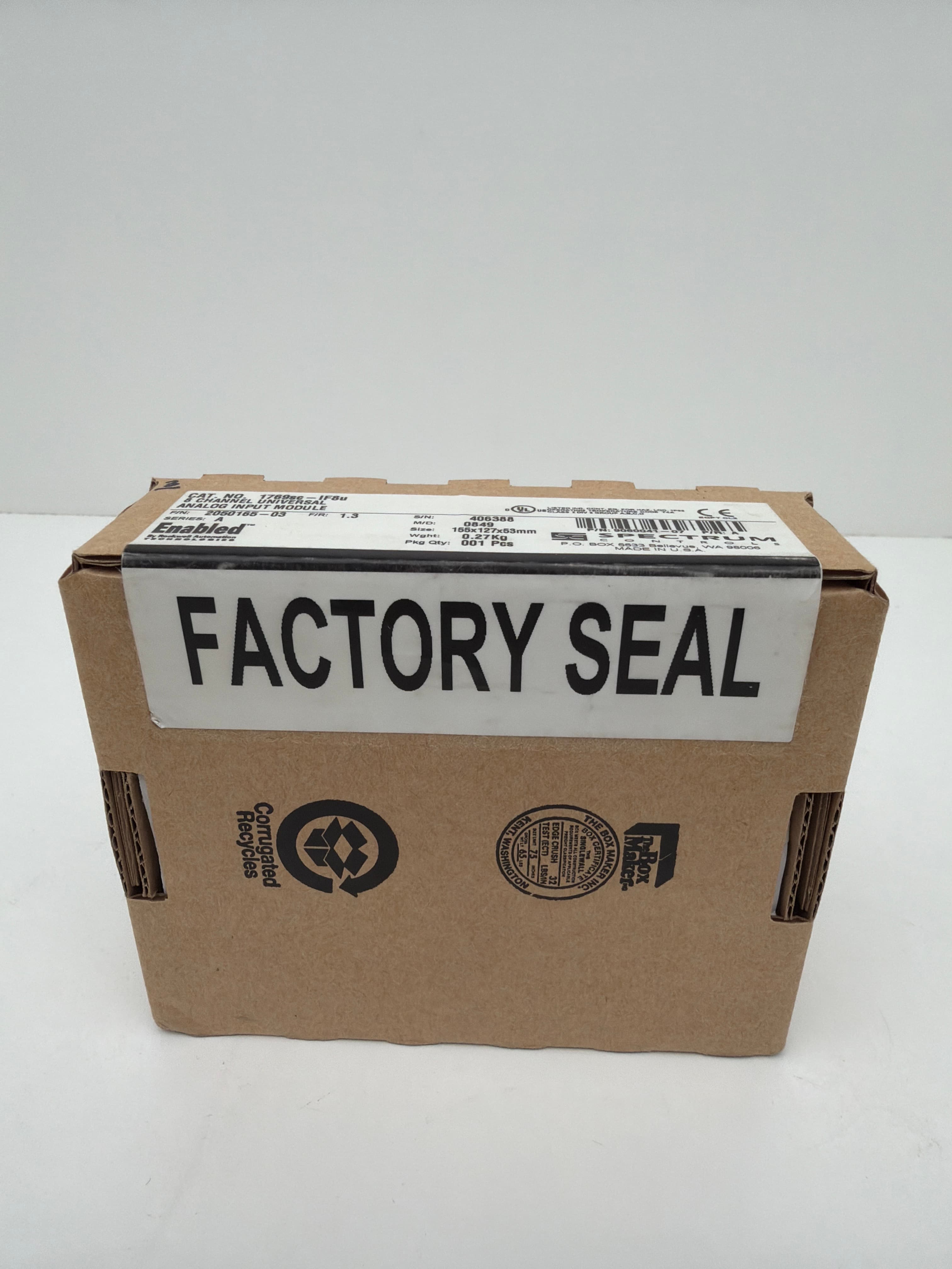 Spectrum Controls A-B 1769sc-IF8u 8 Channel Universal Analog Input Module Ser A