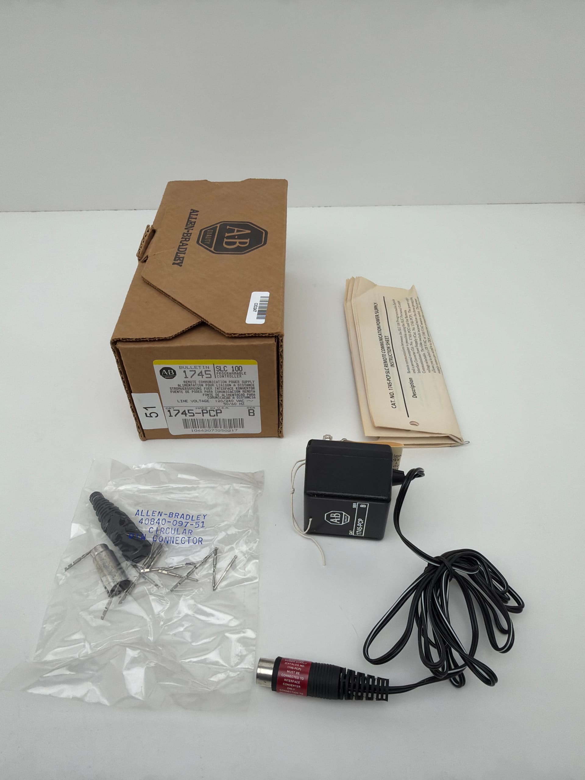 Allen-Bradley 1745-PCP SLC 100 Remote Communication Power Supply Ser B