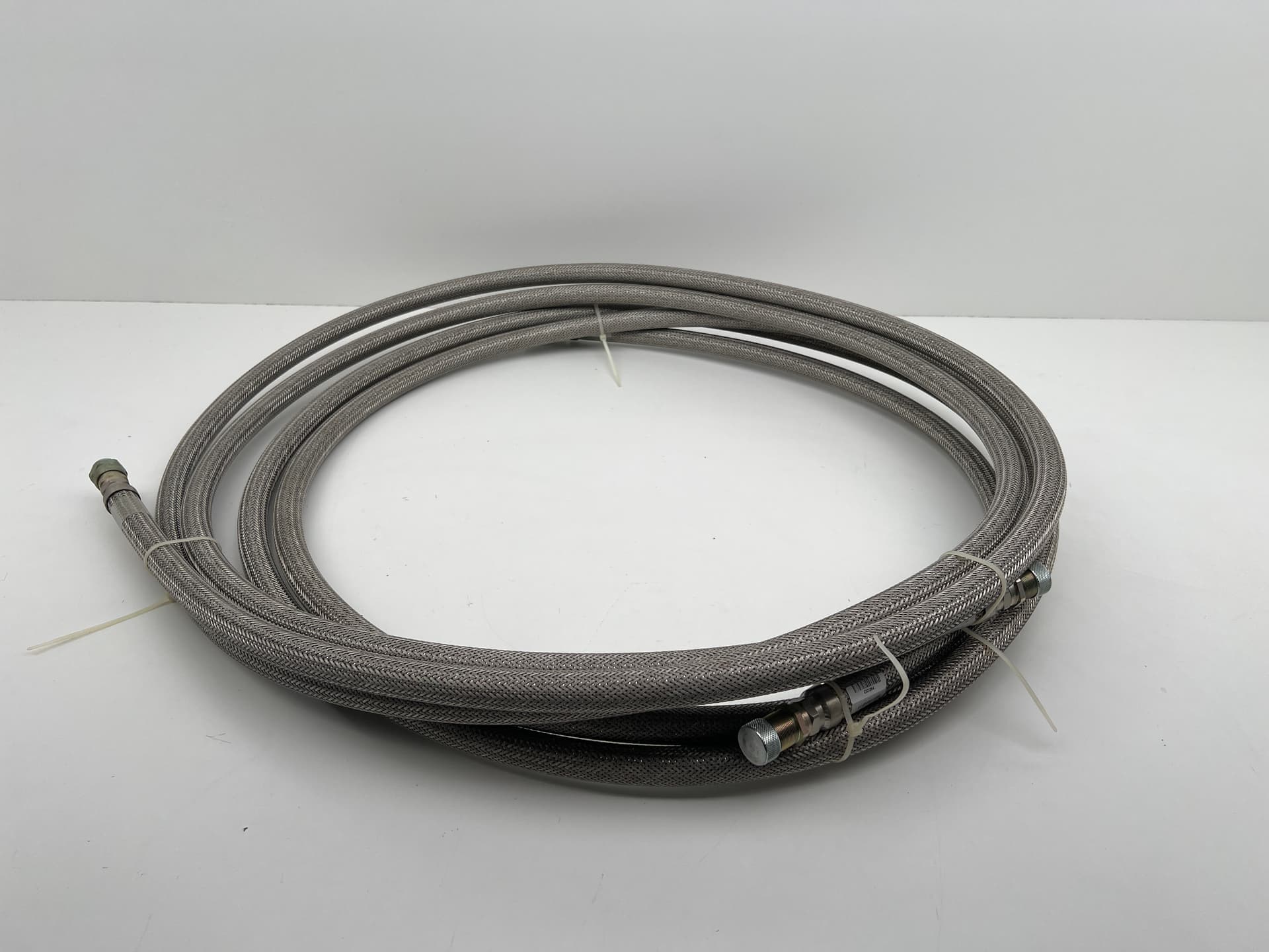 CTI Cryogenic Edwards 8081608G18, AMAT 3400-01109 3/4" Helium Lines, Pair, 18' L