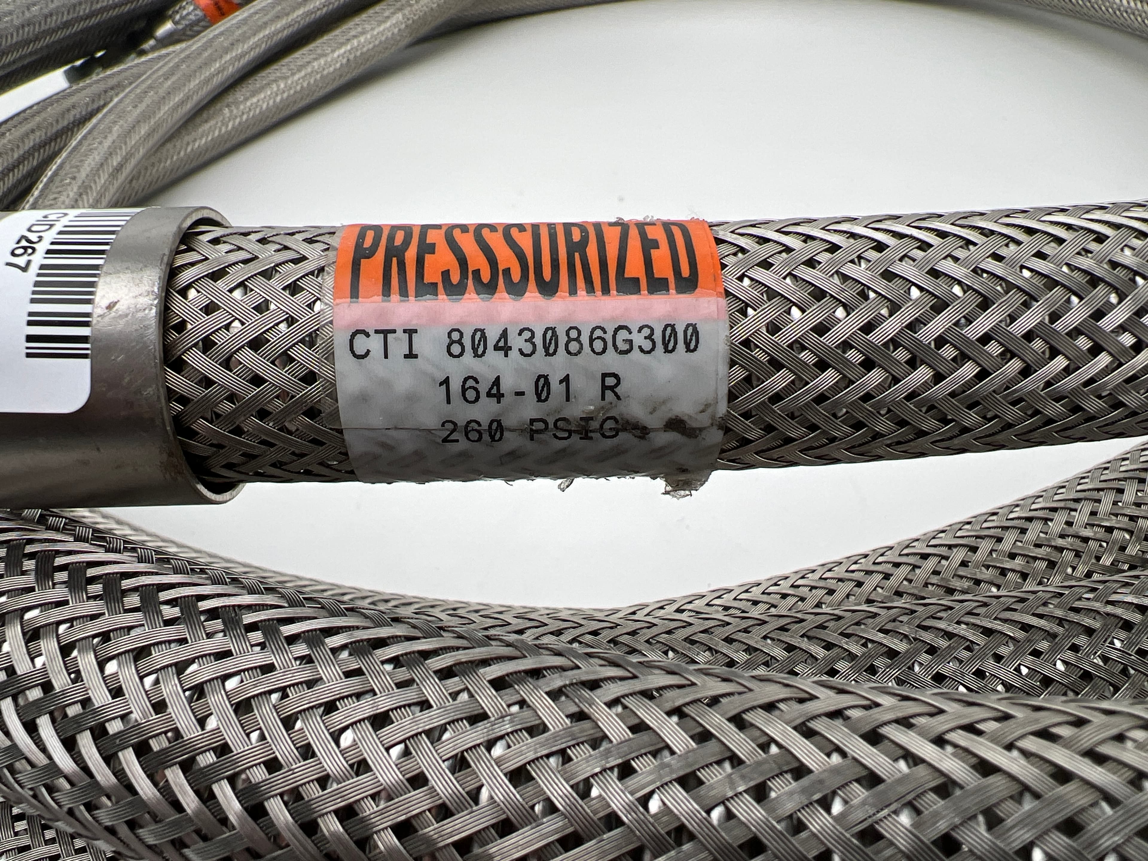 CTI Cryogenics Edwards 8043086G300 3/4" Helium Line, Pair, 25' Long