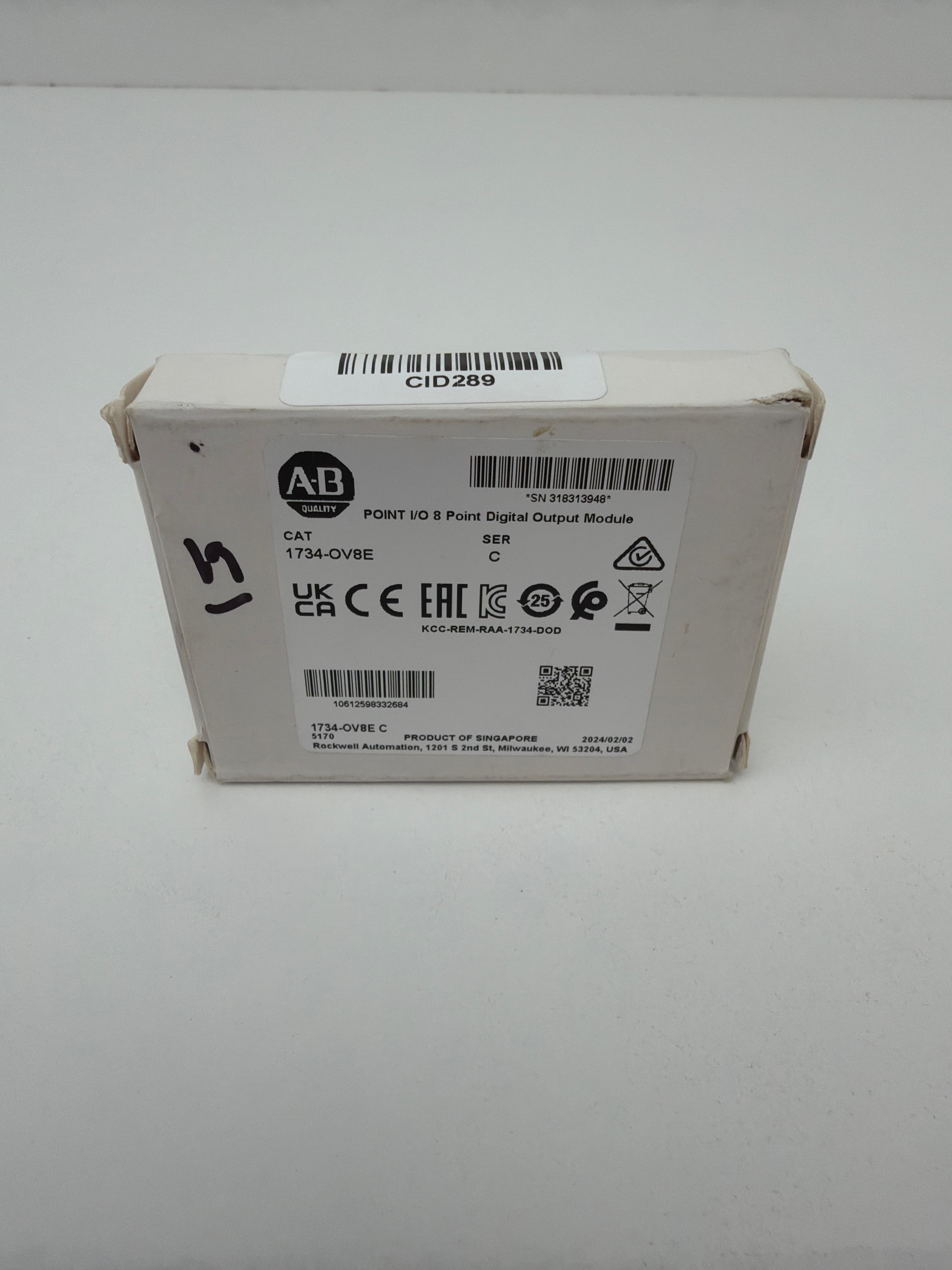 Allen-Bradley 1734-OV8E 8 Point Digital Output Module Ser C