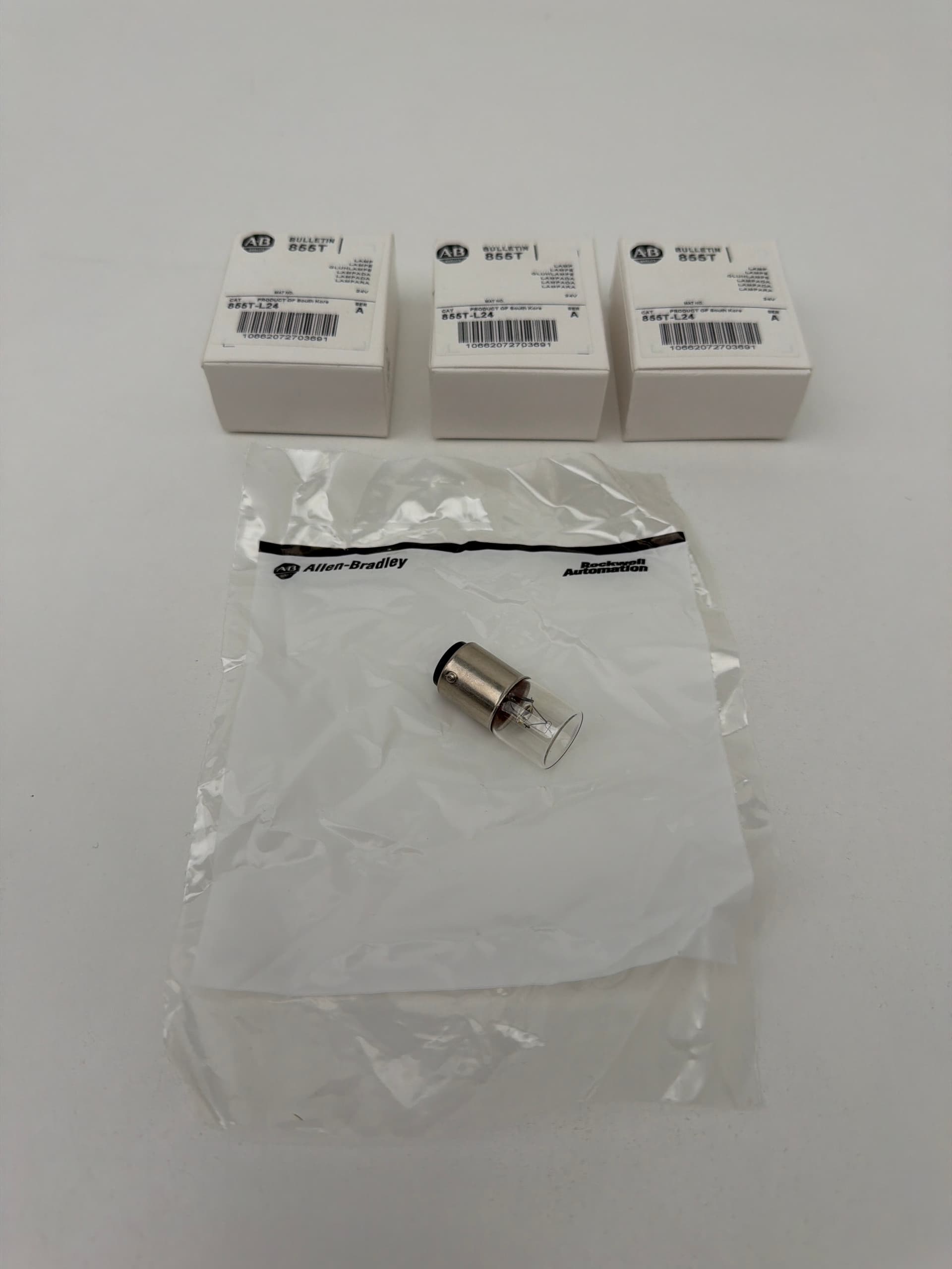 Allen-Bradley 855T-L24 Lamp Accessory for 70 mm Stack Lights, Ser A, 24VDC