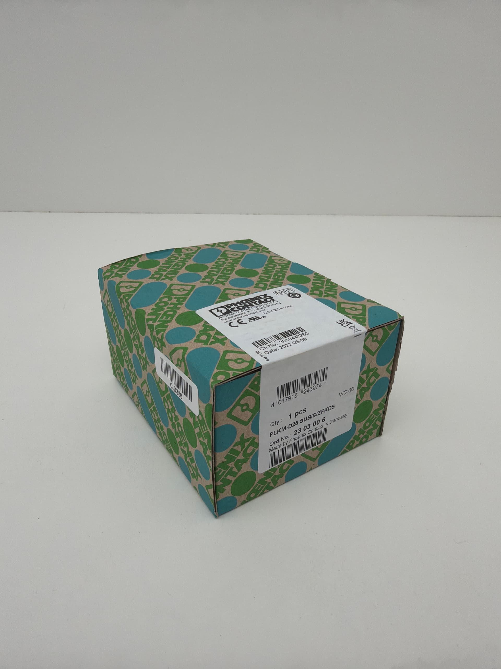 Phoenix Contact FLKM-D25 SUB/S/ZFKDS 2303006 Interface Module, 25-Pin, D-SUB