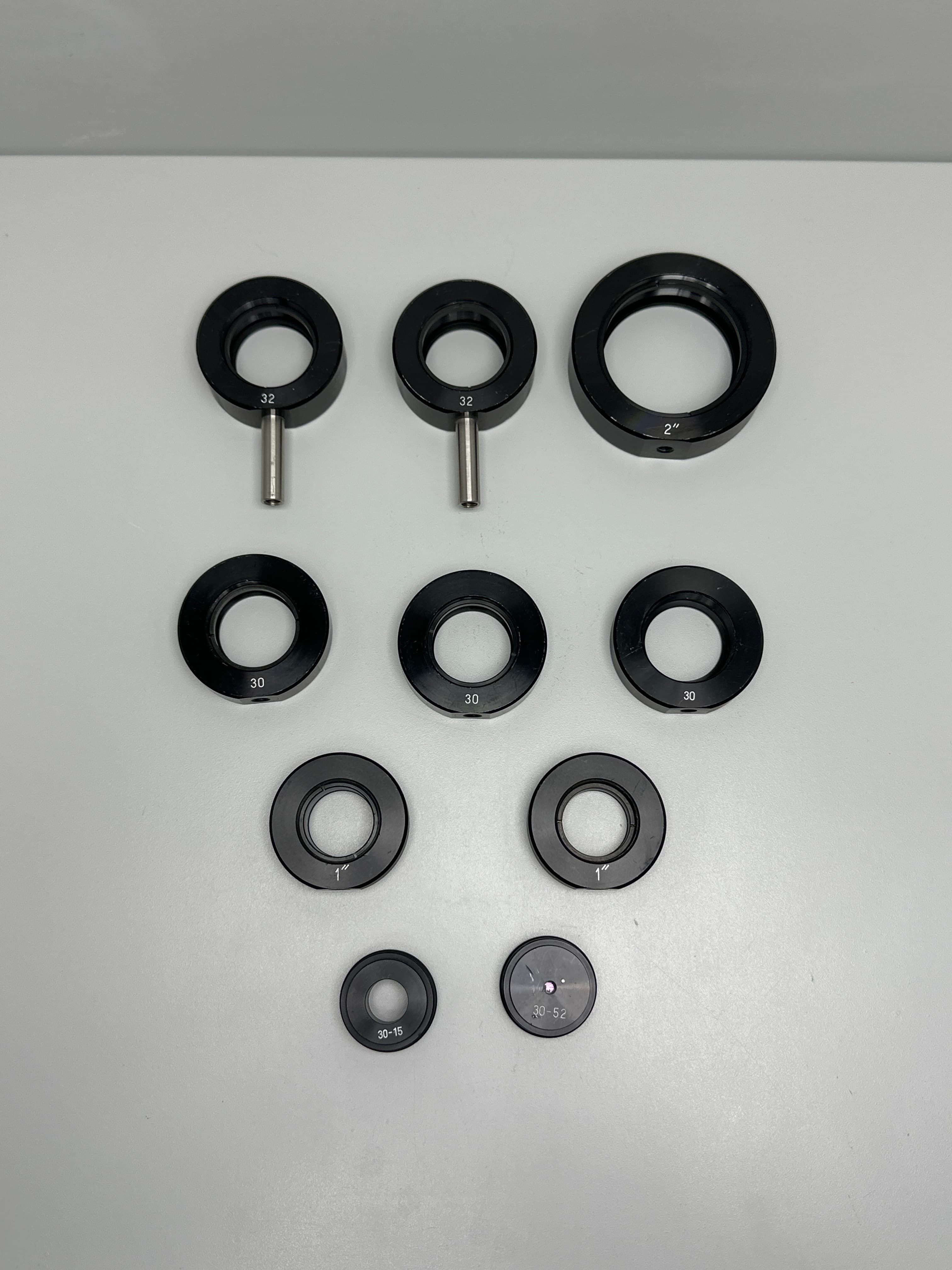 Various Size Optic, Lens Holders