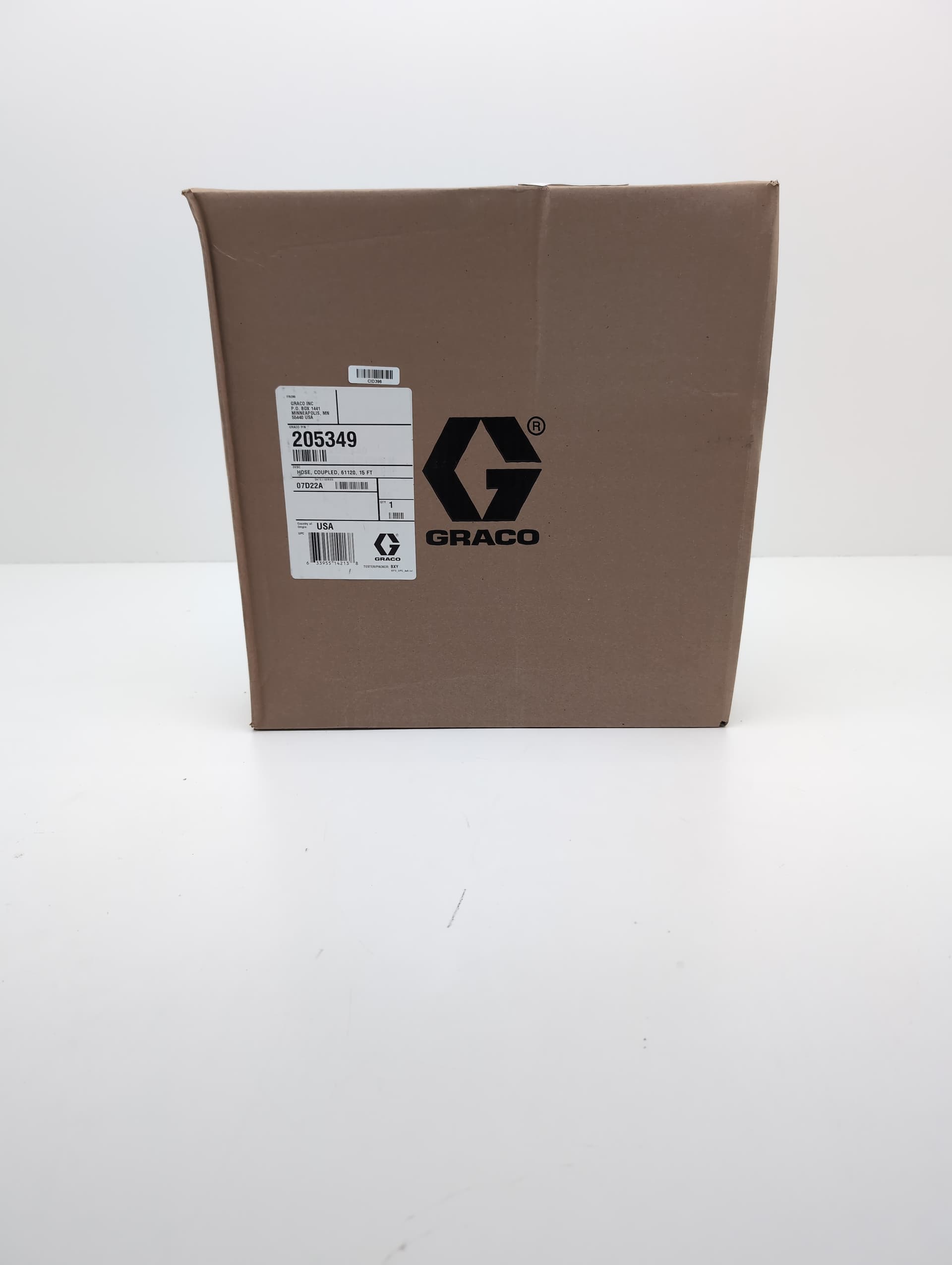 GRACO 205349 Hose, Coupled, 15'