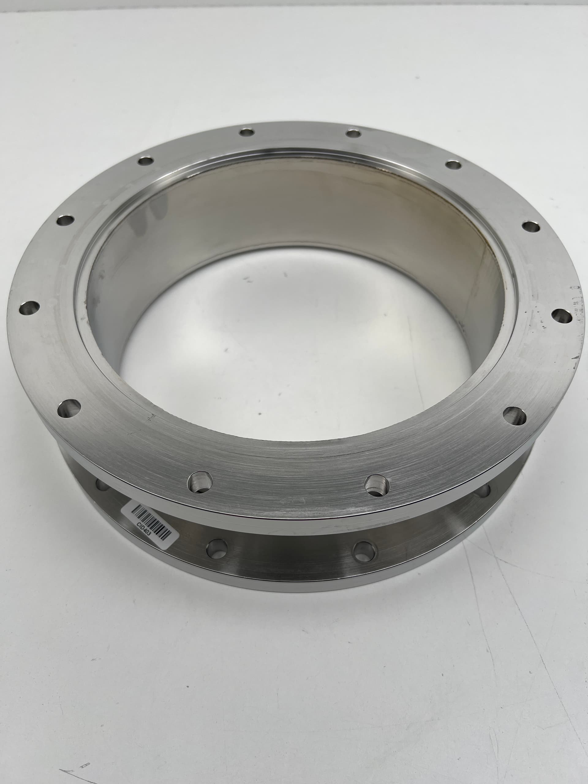 HV Vacuum ISO-F 250, Electro-Polished Spool, Nipple, 304SS, 3.75" Long