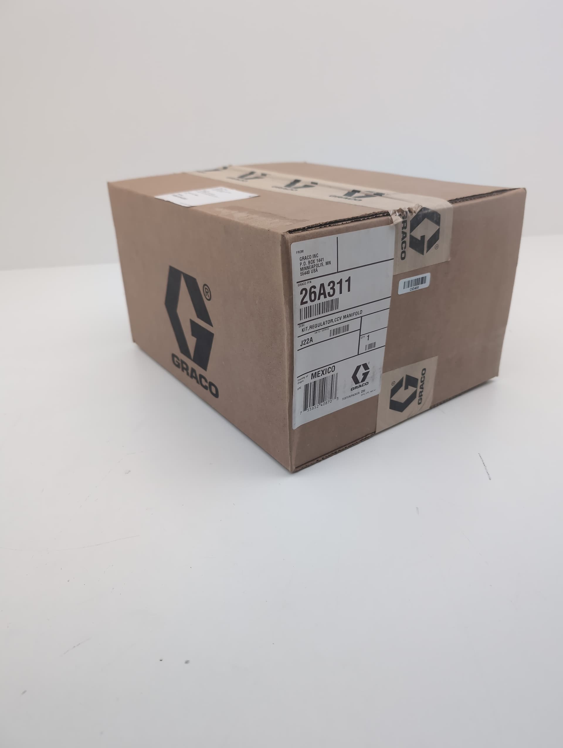 Graco 26A311 KIT,REGULATOR,CCV MANIFOLD