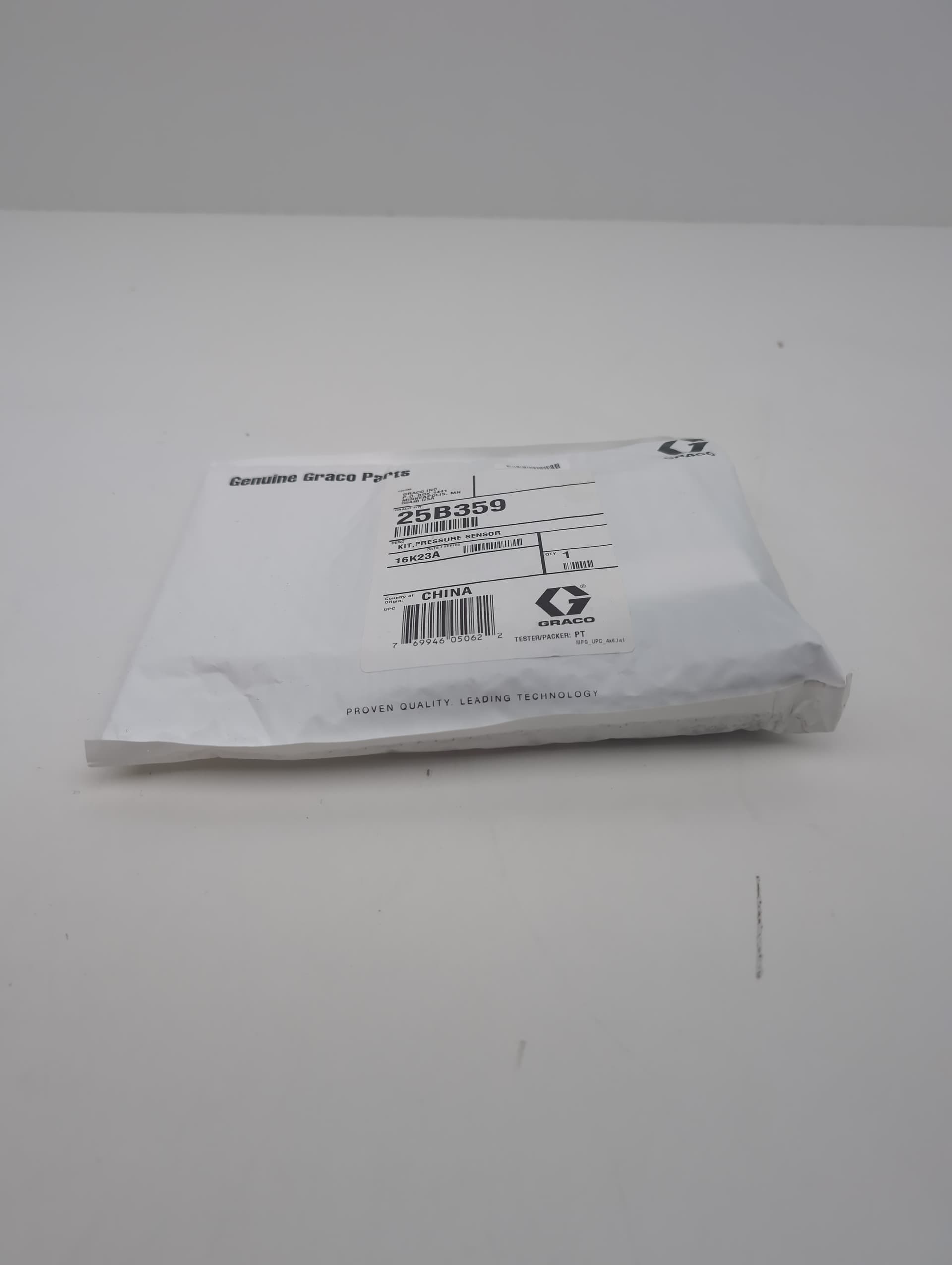 Graco 25B359 KIT,PRESSURE SENSOR