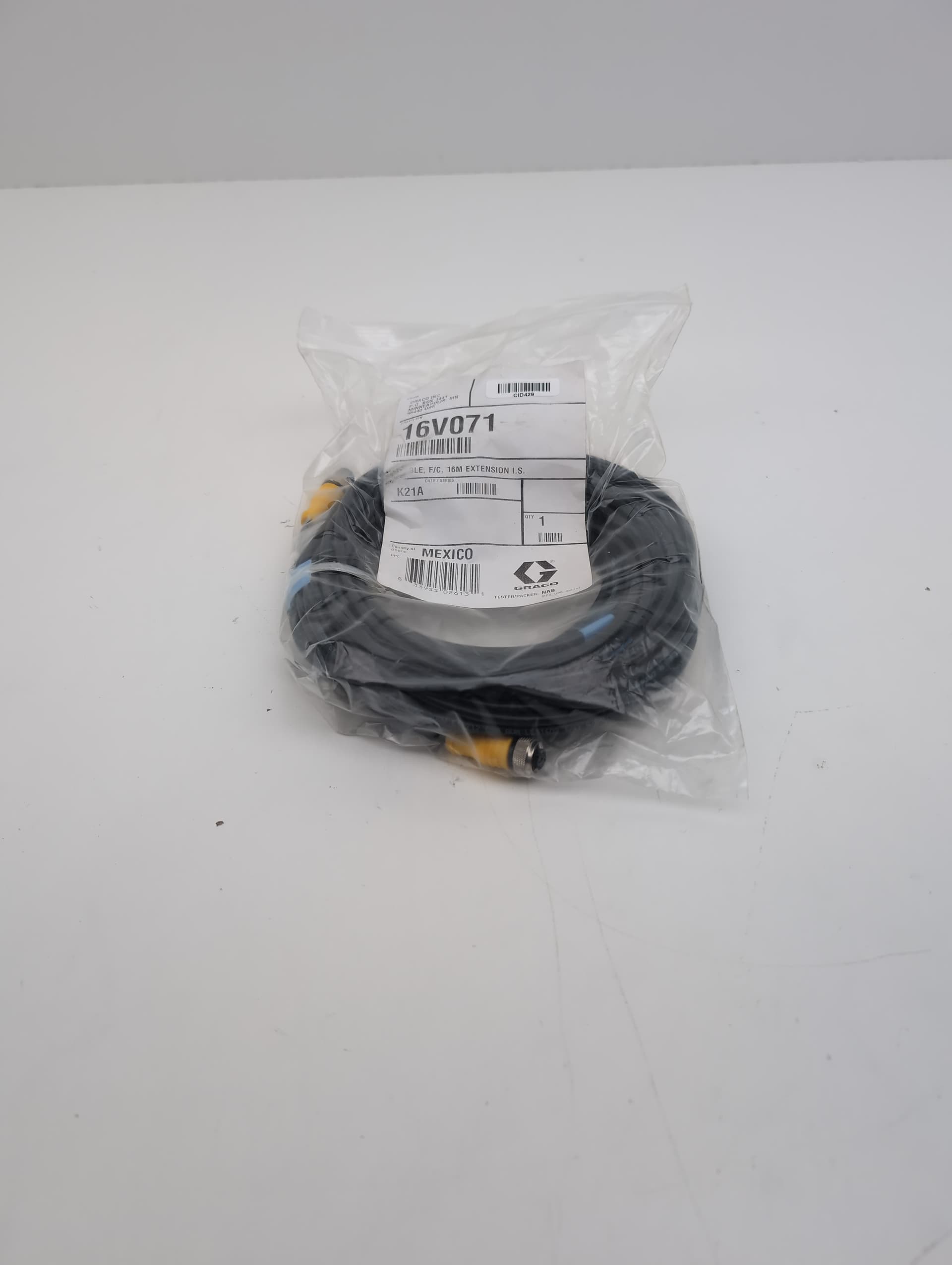 Graco 16V071 Cable F/C 16M Extension I.S.