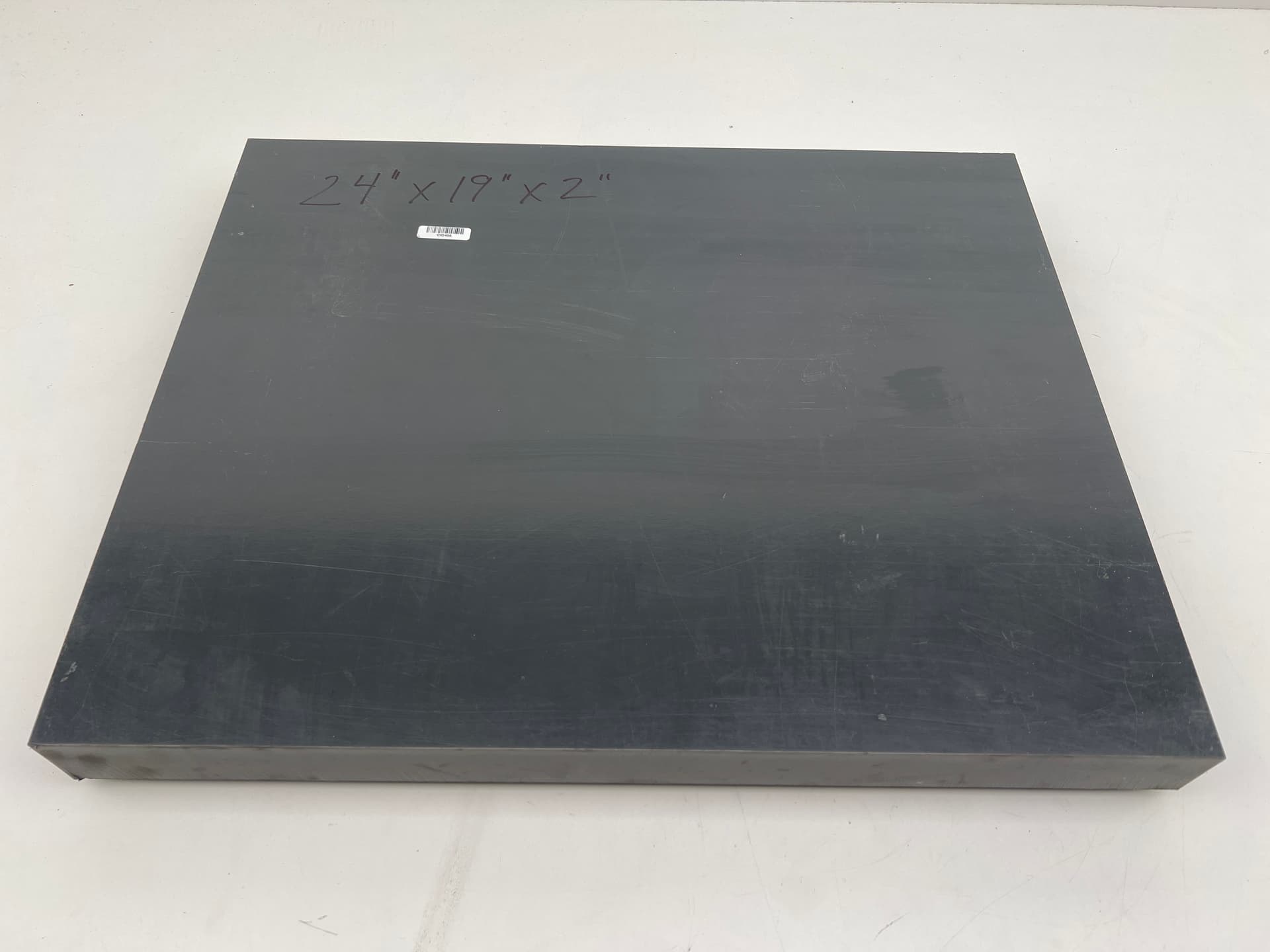 PVC 24" x 19" x 2" Gray Plastic Sheet