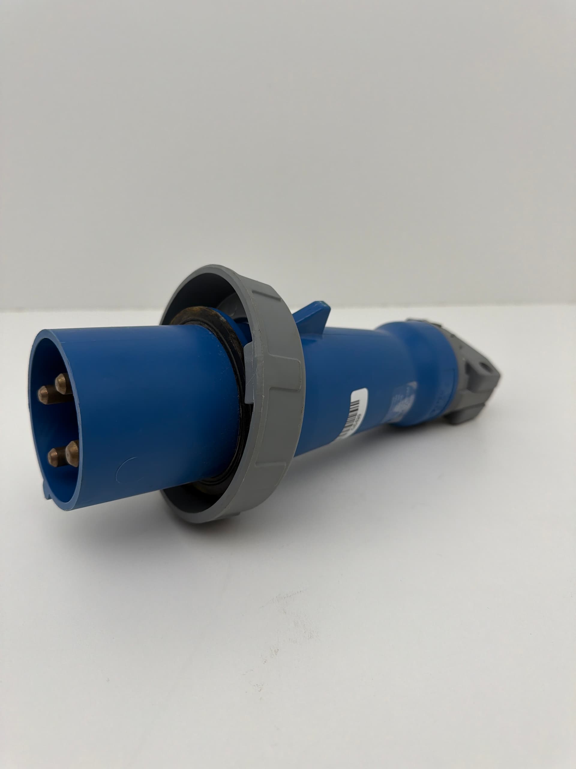 Hubbell 460P9W Pin & Sleeve Plug, 4-Wire, 60Amp, 3 Phase, 250VAC