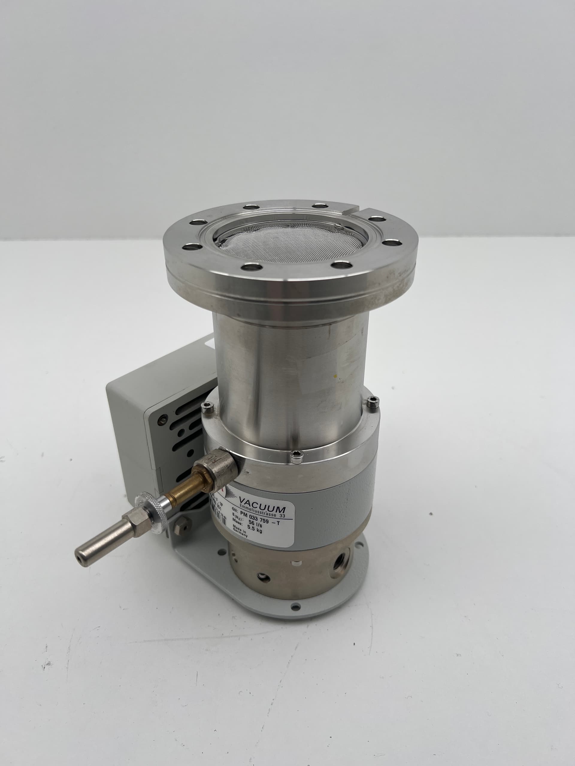 Pfeiffer Balzers TMU 065 Turbomolecular Vacuum Pump - Needs Rebuild