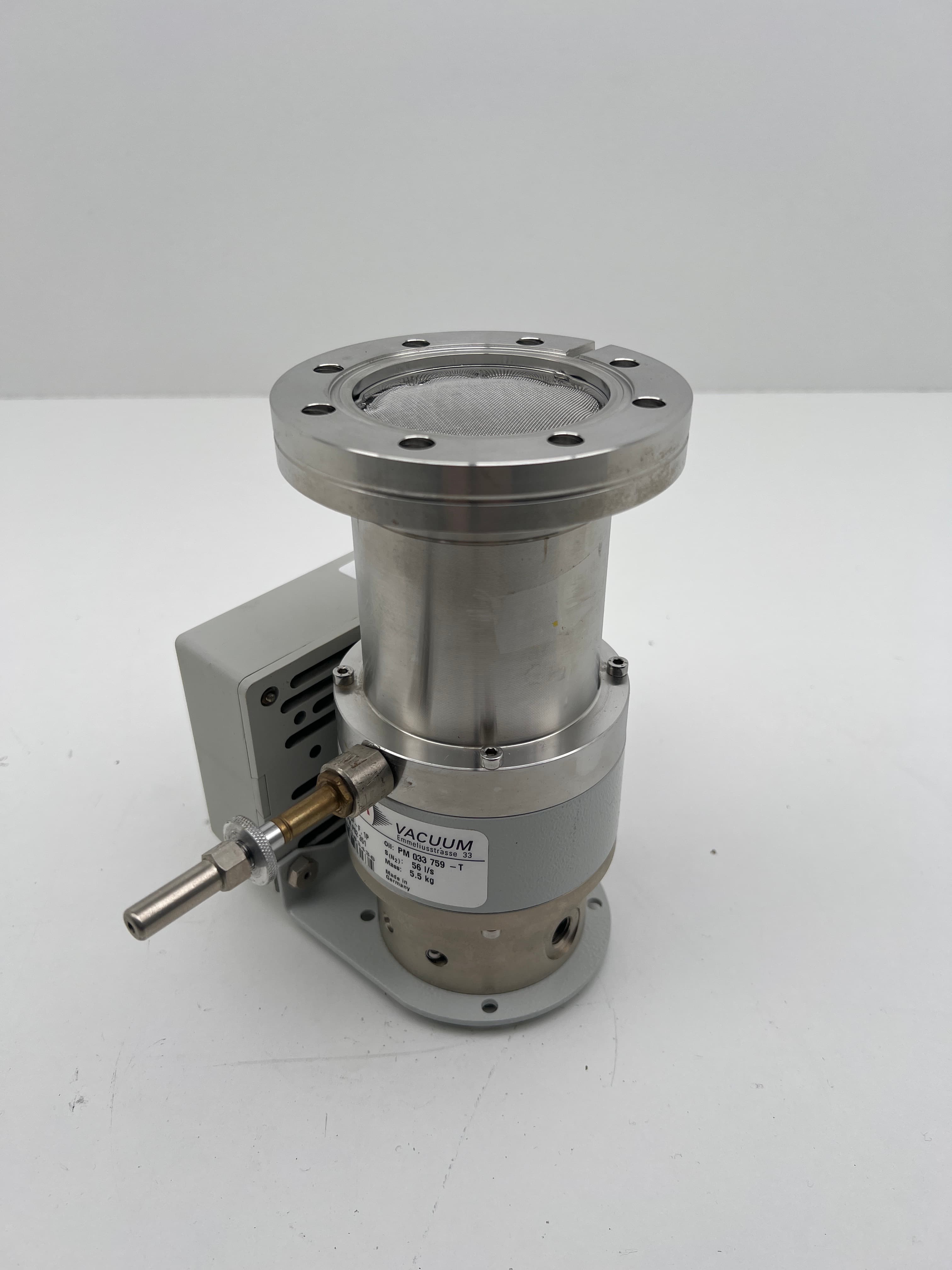 Pfeiffer Balzers TMU 065 Turbomolecular Vacuum Pump - Needs Rebuild