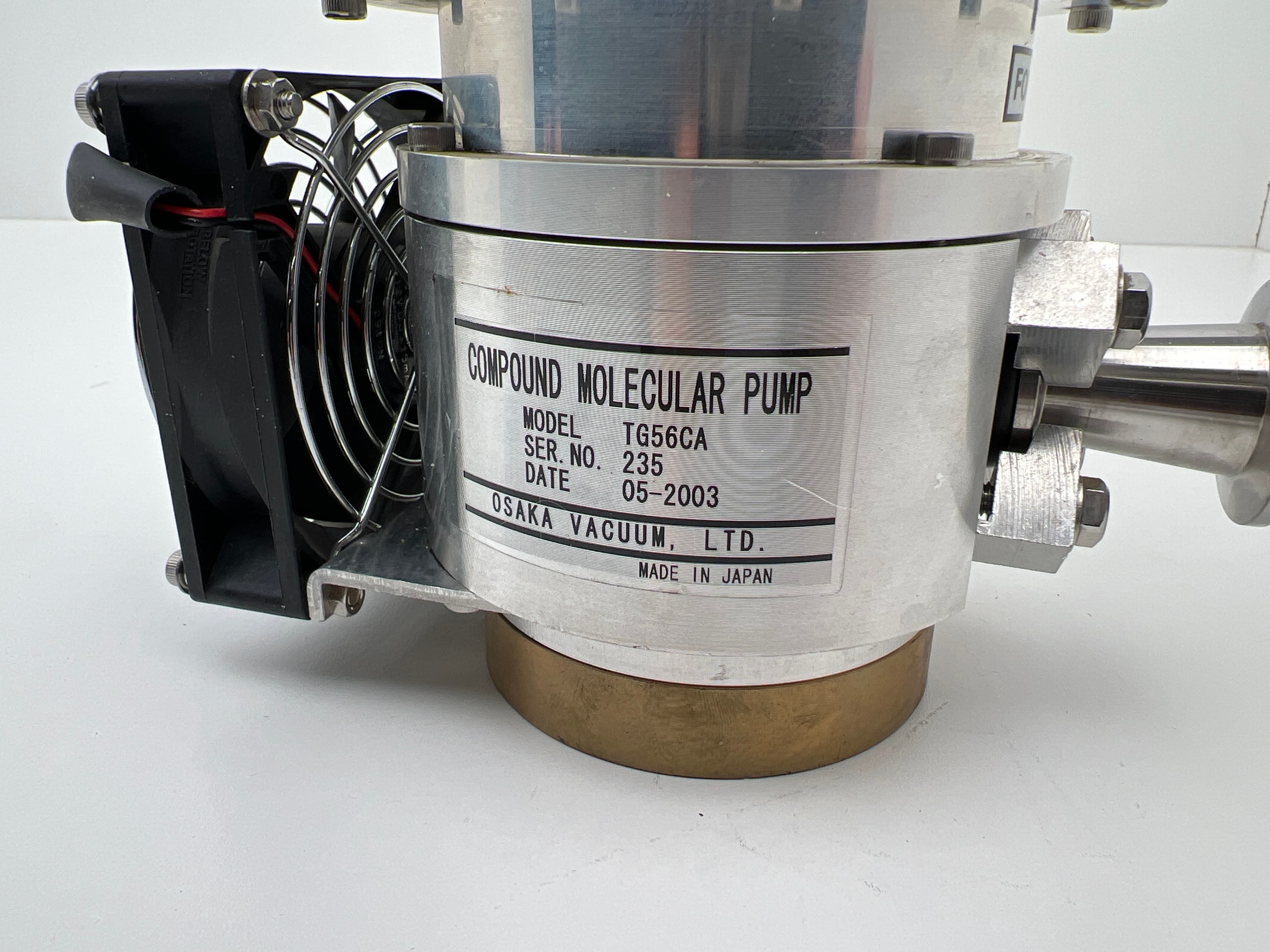 Osaka Vacuum TG 56CA Compound Molecular Turbo Pump