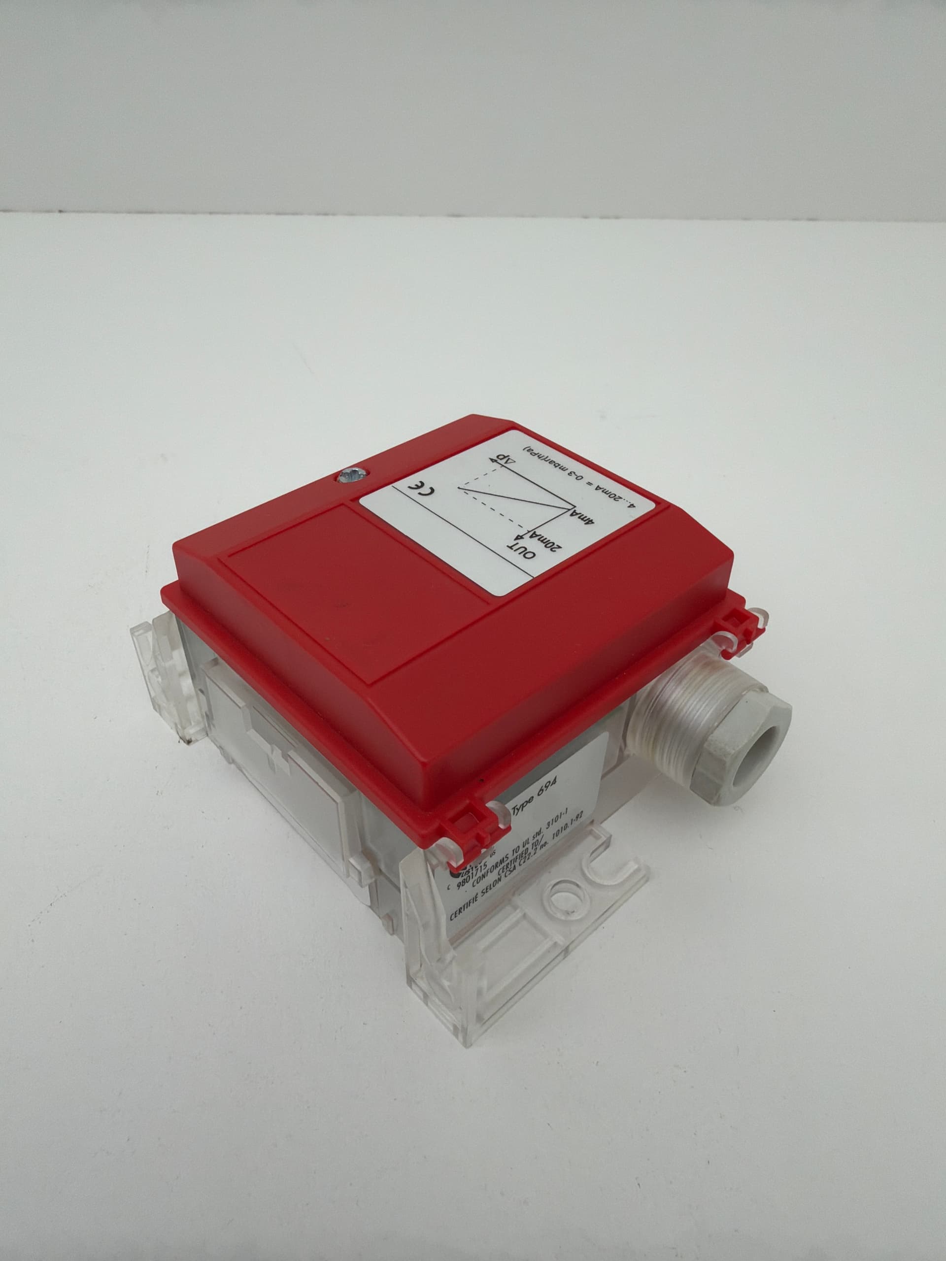 Huba Control 694.912014010 Pressure Transmitter