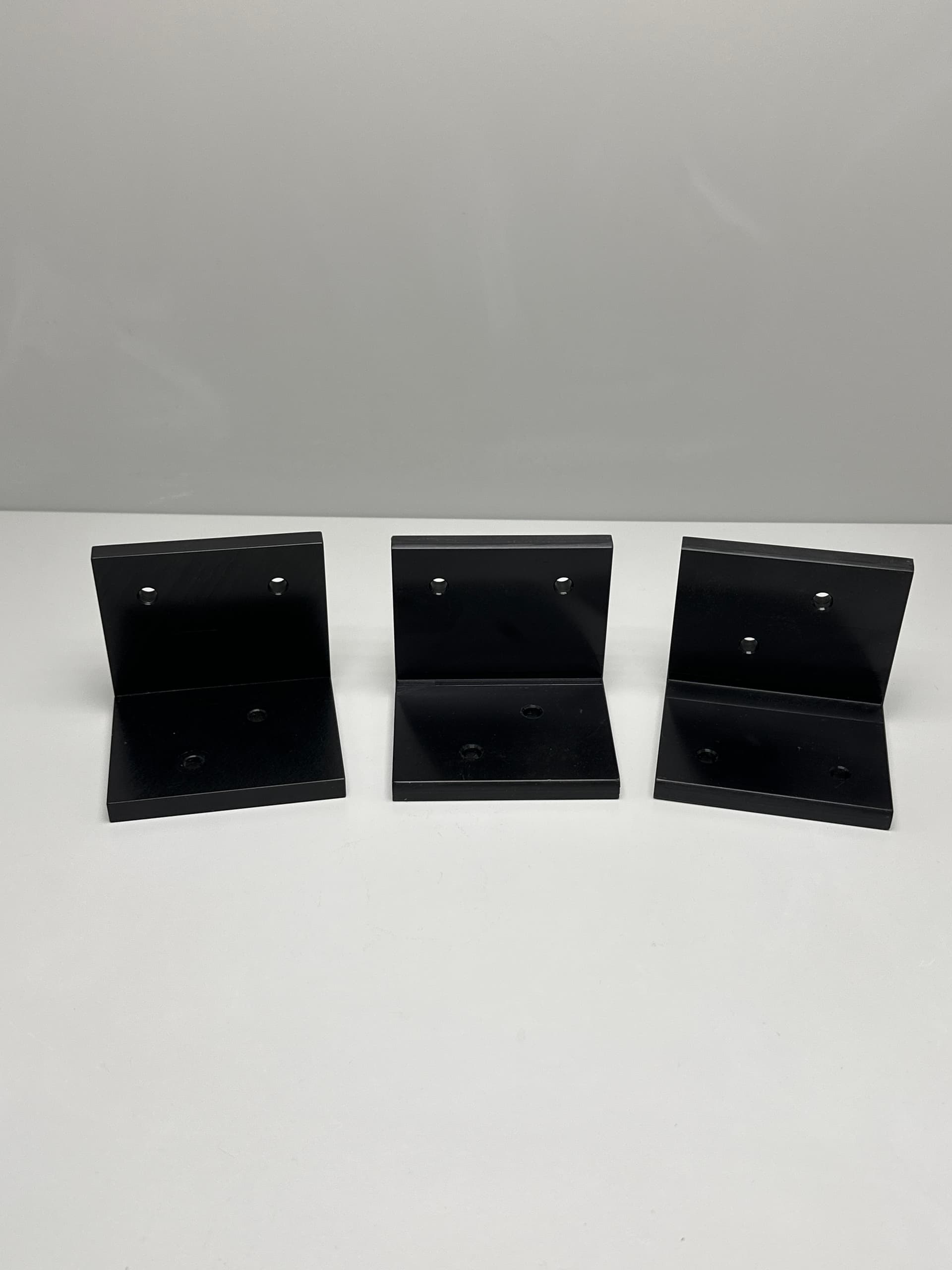Angle Brackets, 3.5"W x 3"D x 3"H