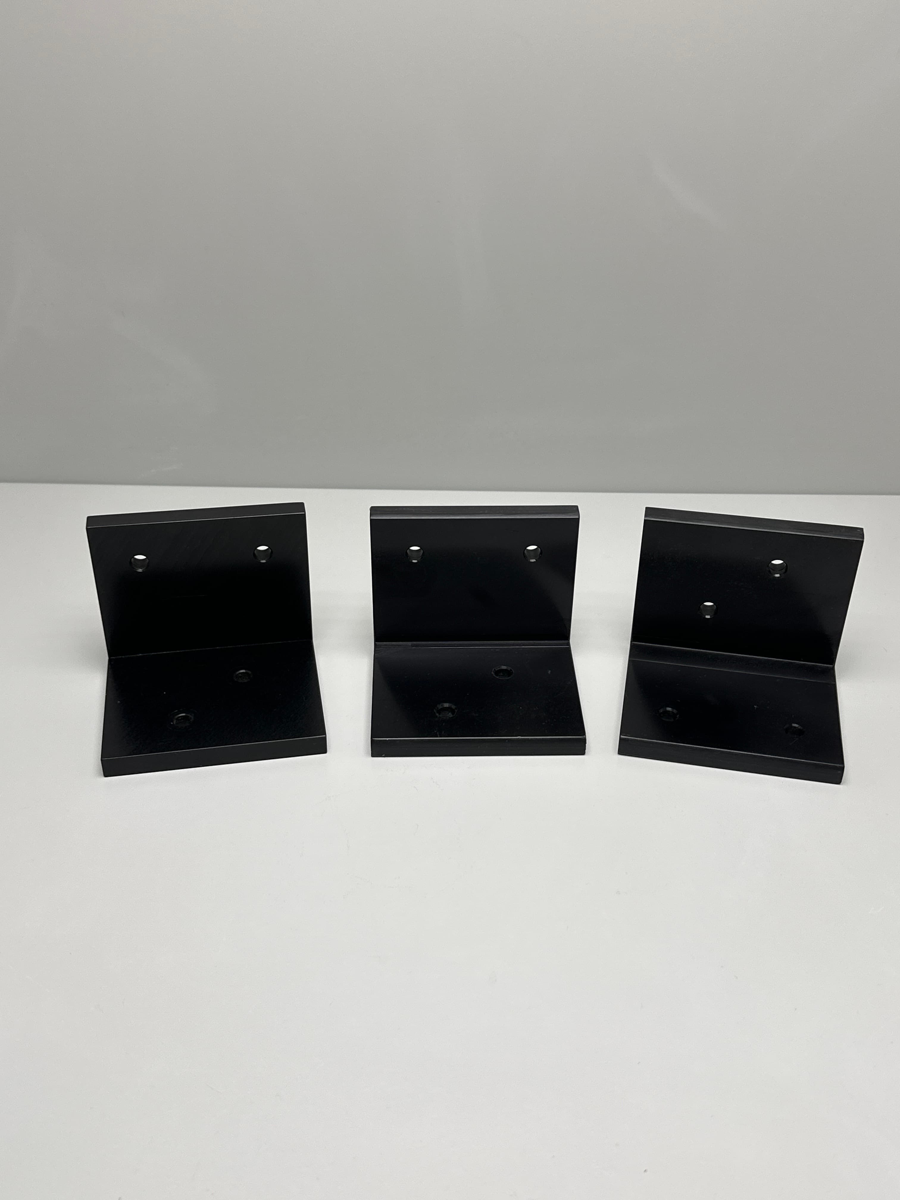 Angle Brackets, 3.5"W x 3"D x 3"H