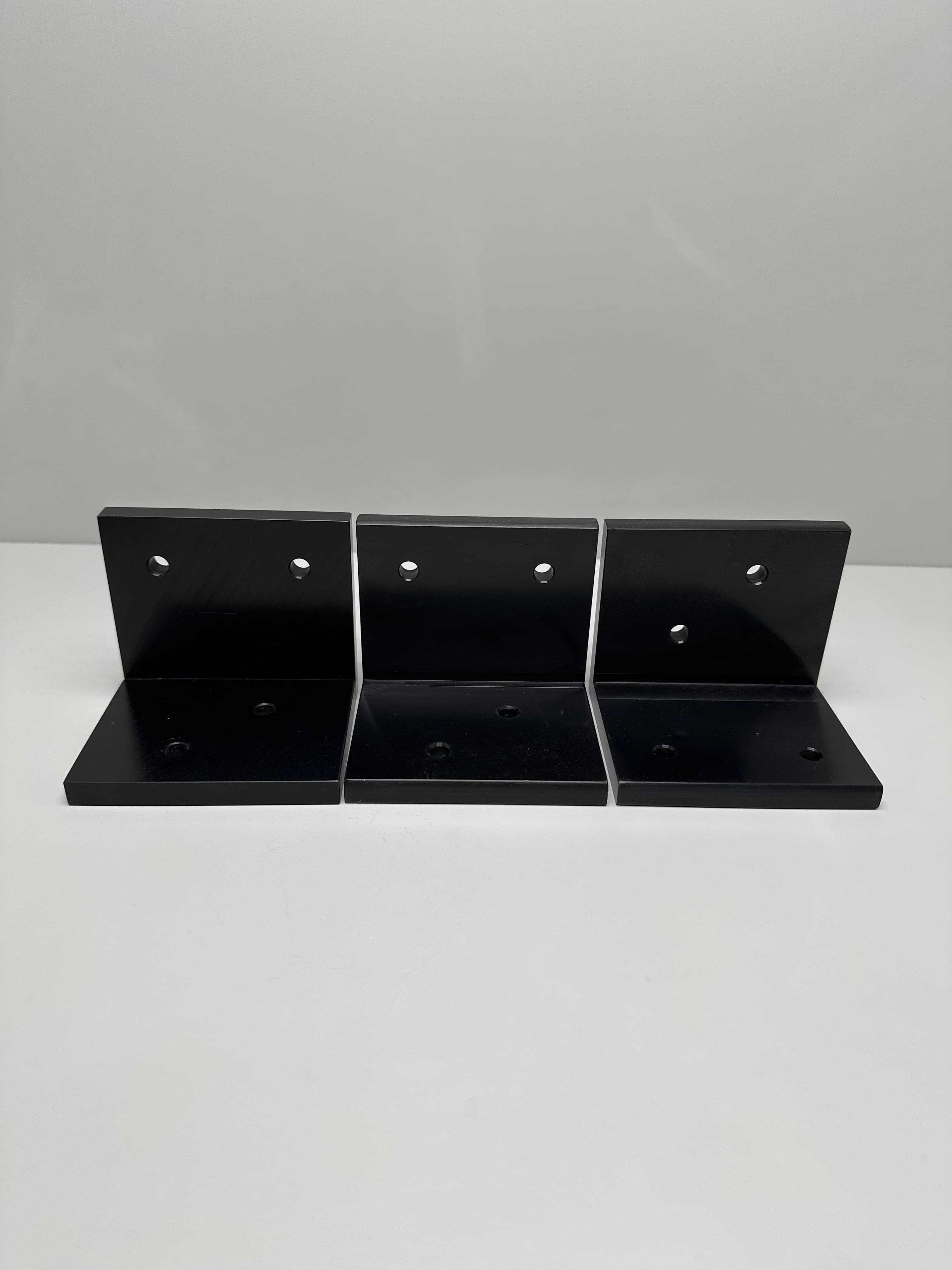 Angle Brackets, 3.5"W x 3"D x 3"H