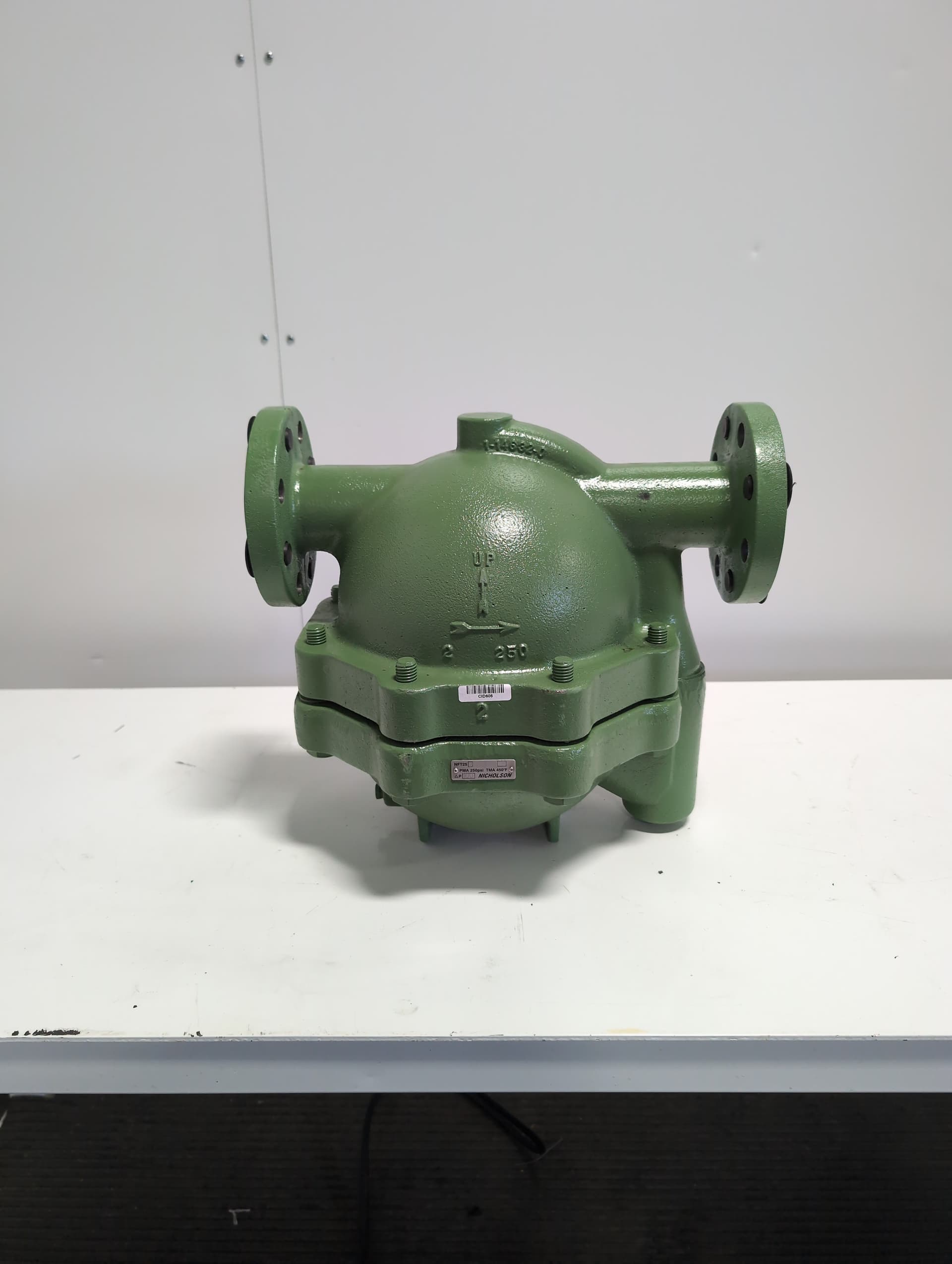 Nicholson NFT 253 Variable Orifice Super High flow Steam Trap, 2", 250 PSI, 450F