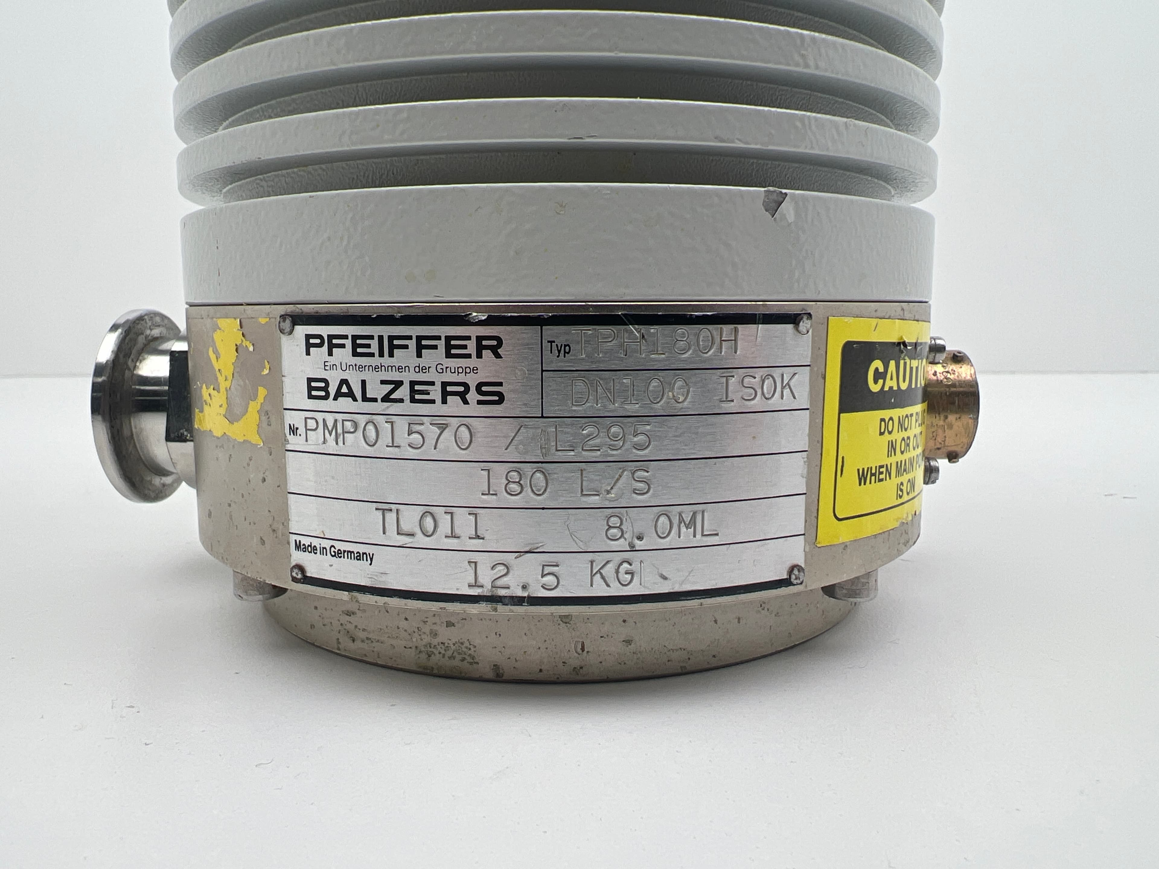 Balzers Pfeiffer TPH 180H PMP01570 Turbomolecular Vacuum Pump - Tested - Working