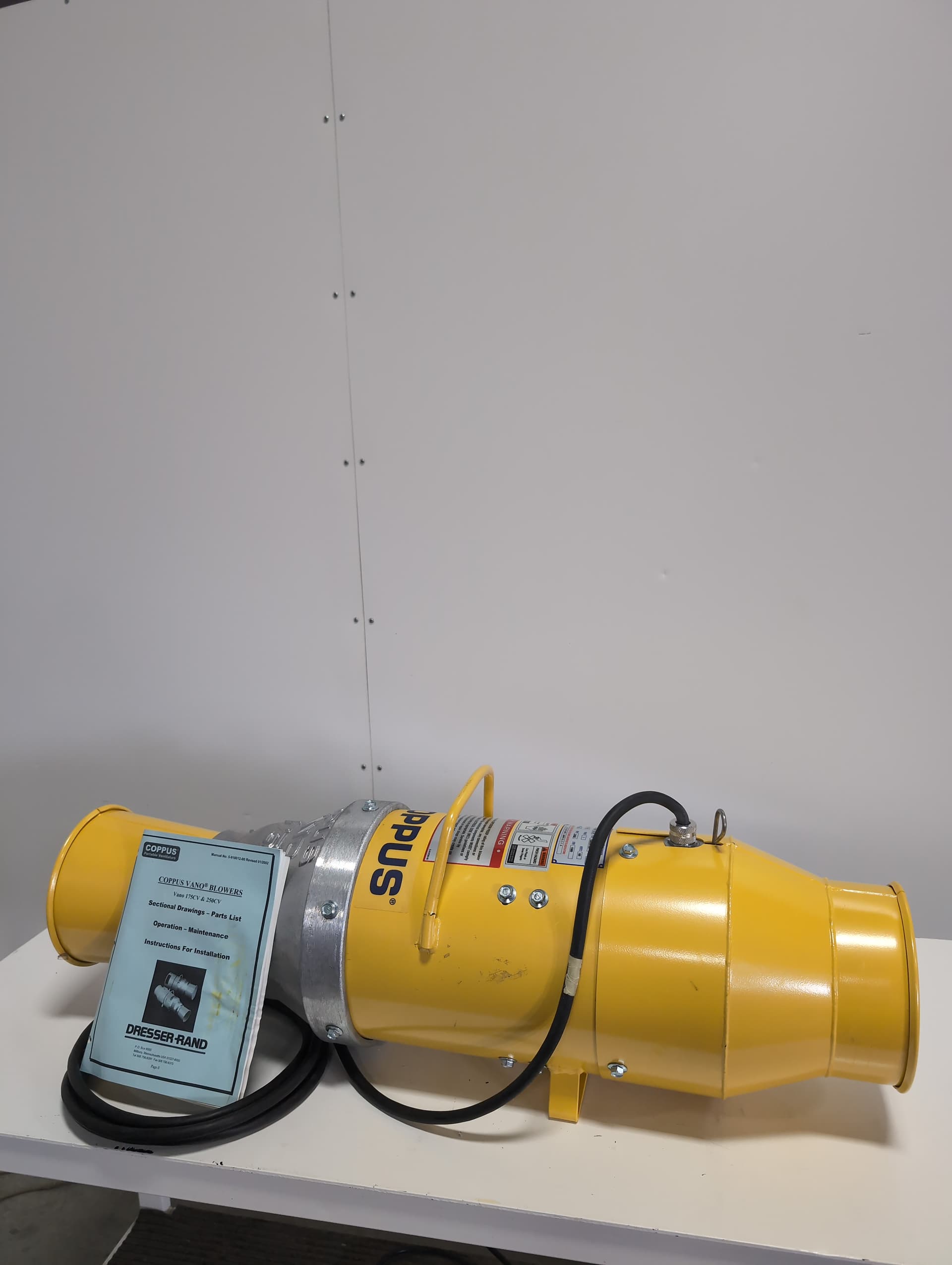 Coppus Vano 175 CV Confined Space Blower, 1500CFM, 3/4 HP, 115VAC