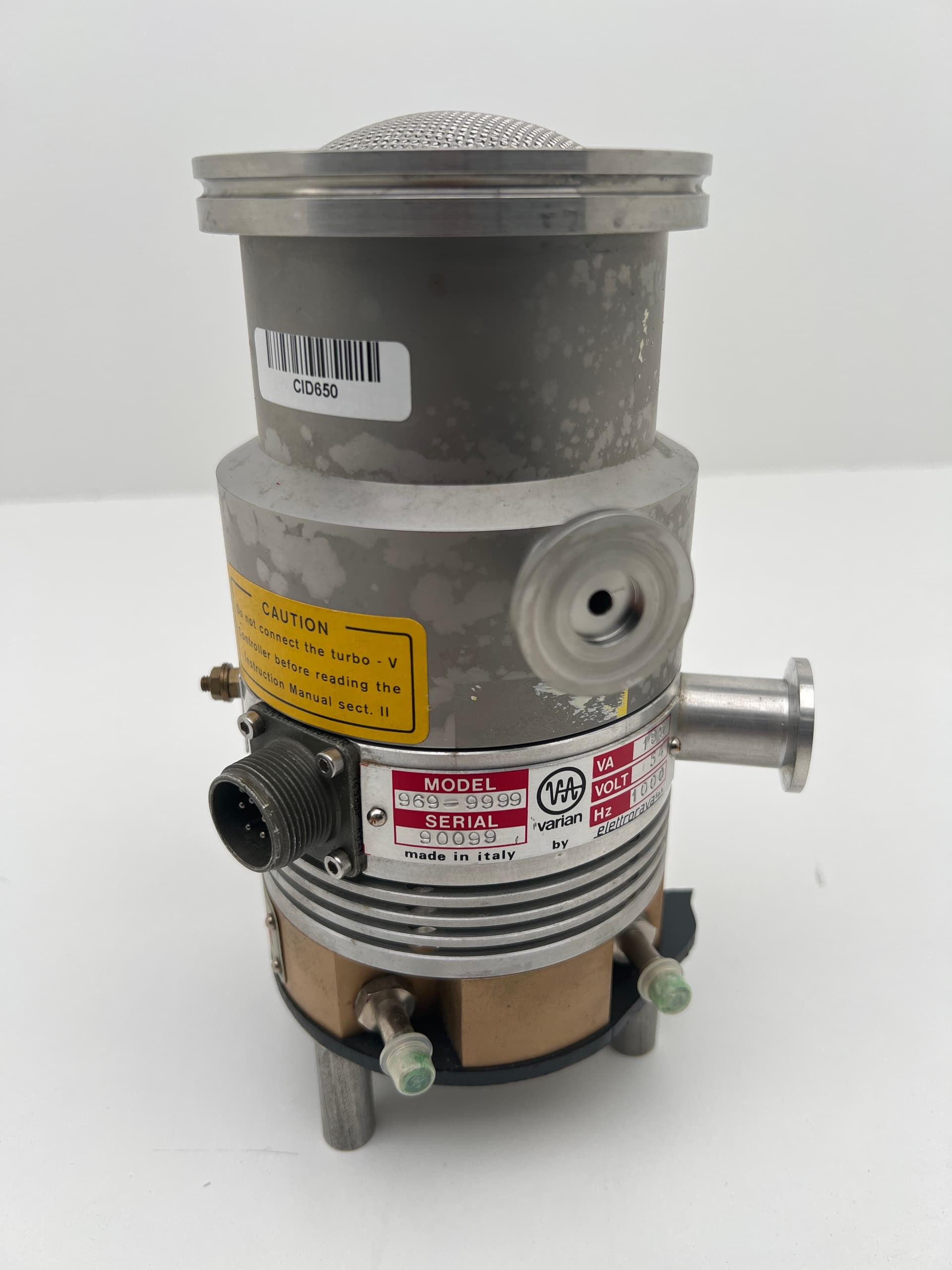 Varian V-80A, PN: 969-9999 Turbomolecular Vacuum Pump - Tested - Working