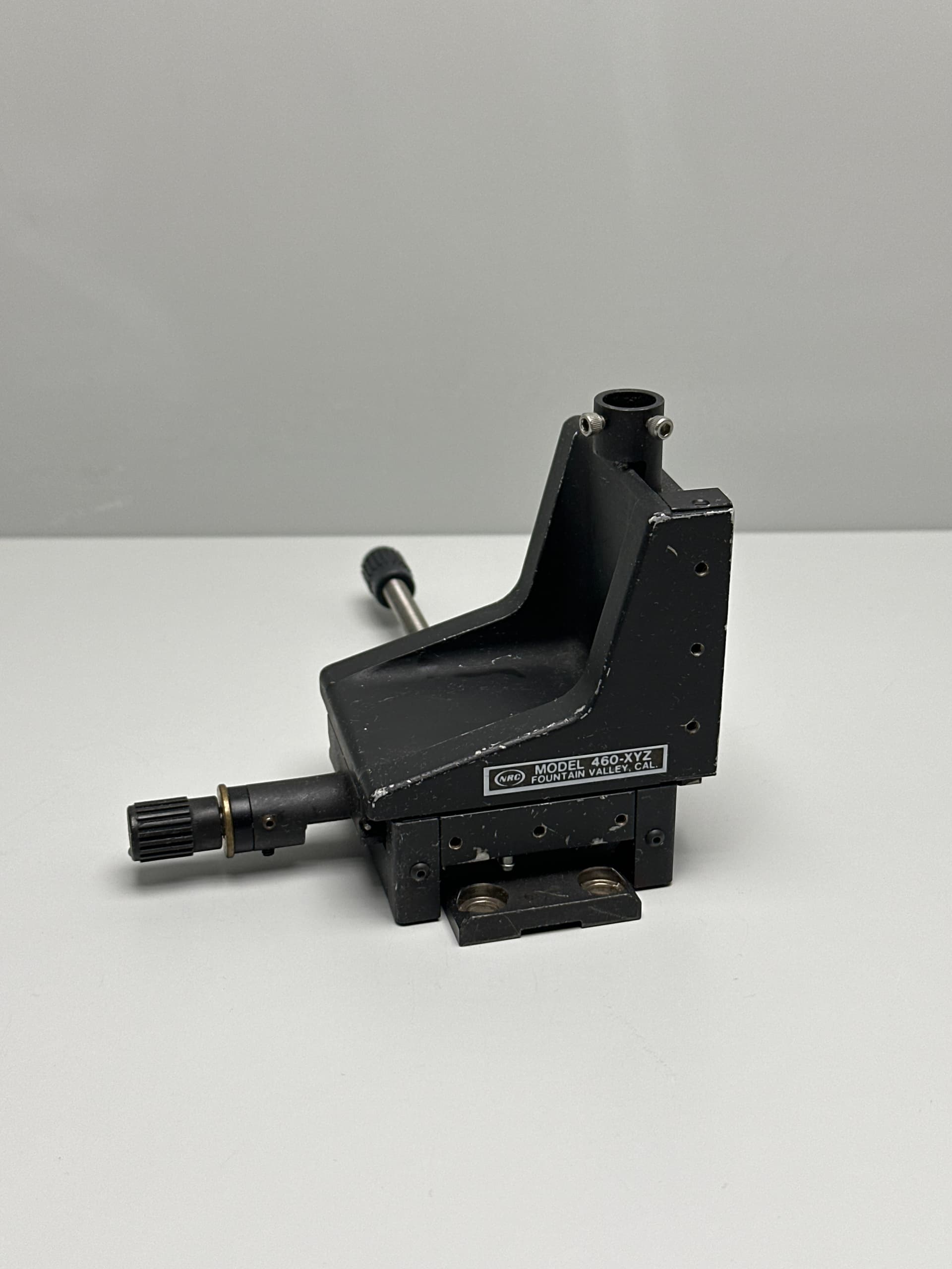 Newport 460-XYZ 3 Axis Linear Stage with (2) Adjustment Screws