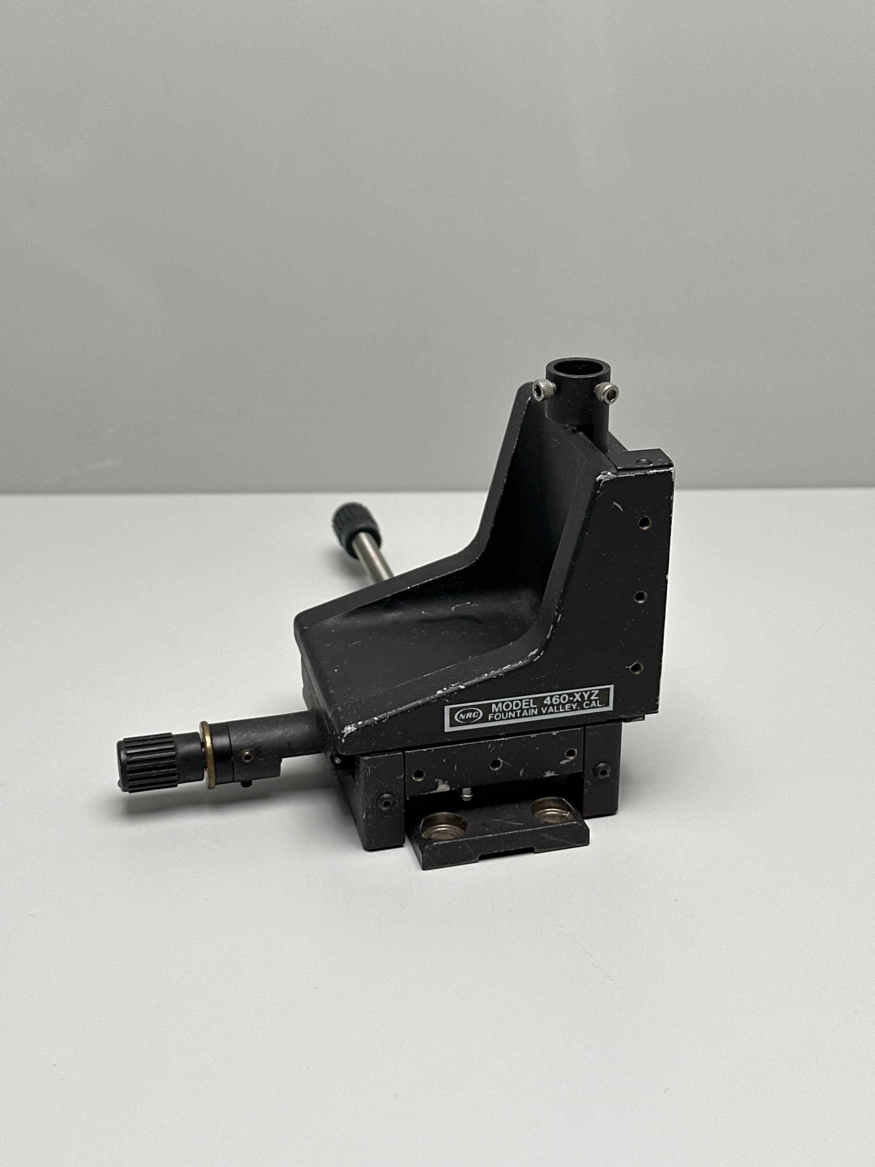 Newport 460-XYZ 3 Axis Linear Stage with (2) Adjustment Screws