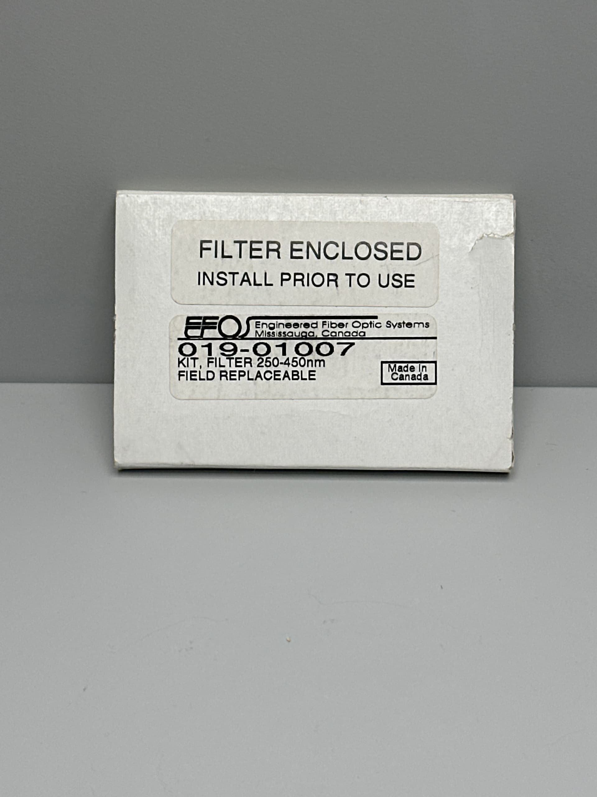 EFOS / EXFO 019-01007 Filter Kit Assembly 250nm - 450nm