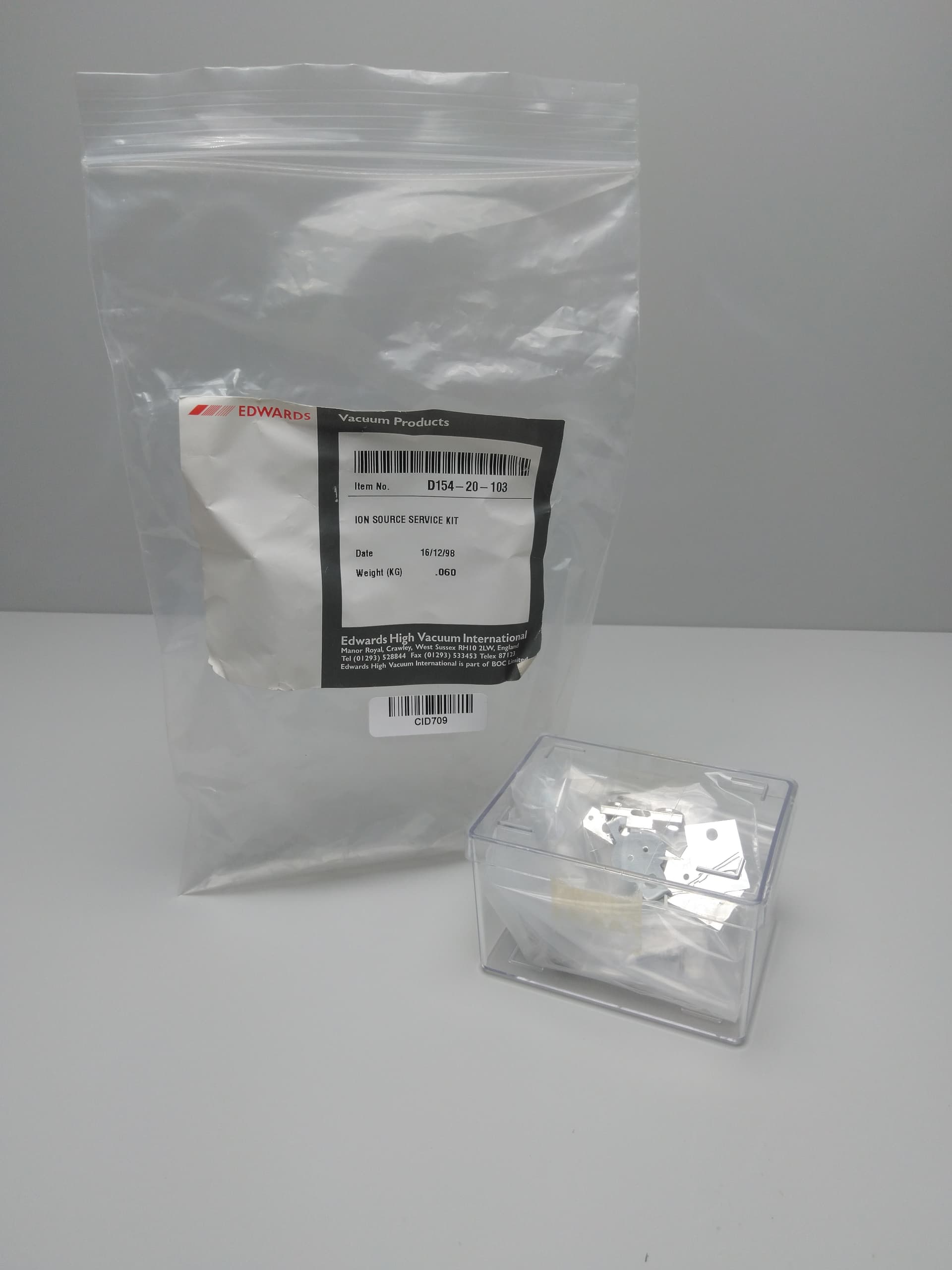 Edwards Vacuum D154-20-103 Ion Source Service Kit