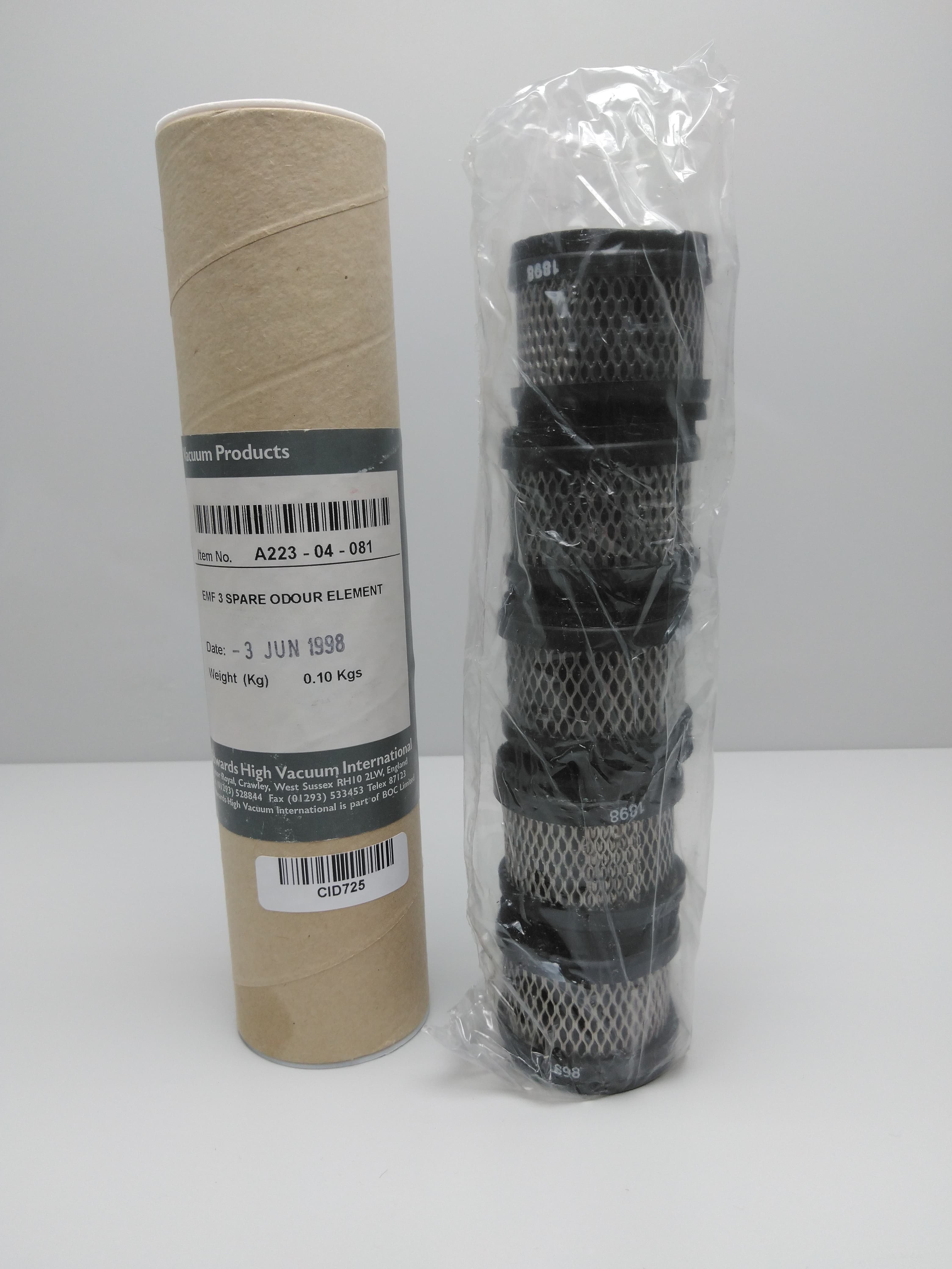 Edwards Vacuum A223-04-081 EMF 3 Spare Odour Element Pack of 5