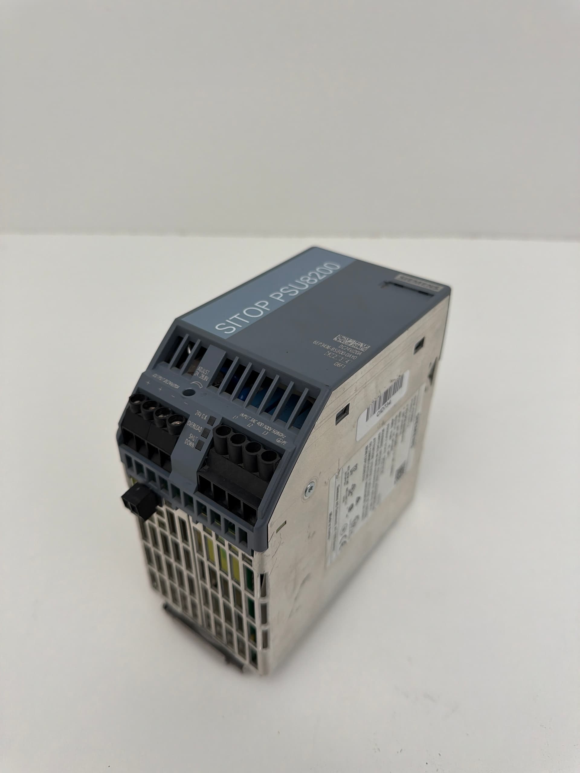 Siemens 6EP3436-8SB00-0AY0 SITOP PSU8200 Power Supply 24VDC 20A