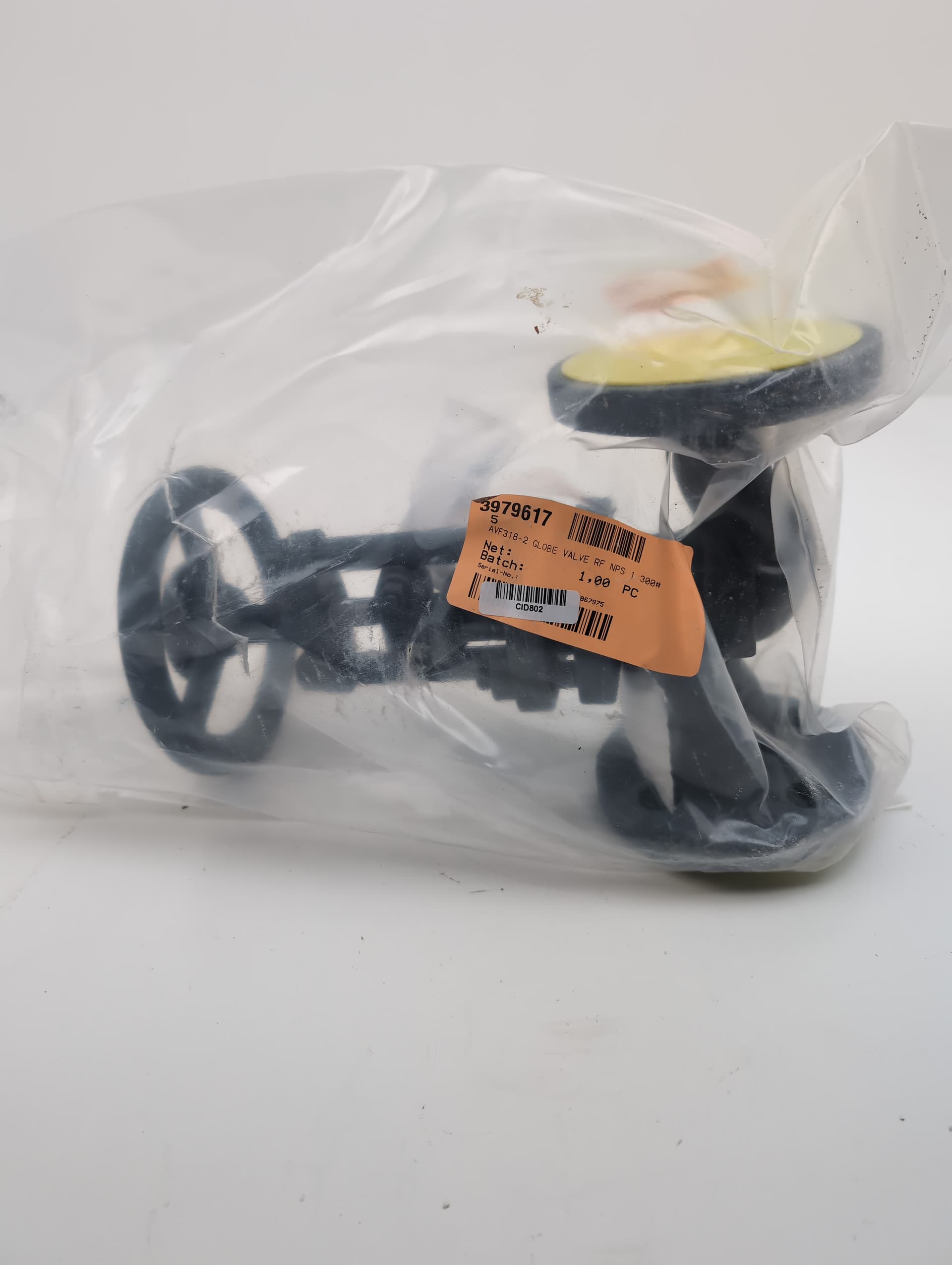 Phonix 390 Bellow Seal Globe Valve, 1" ,CS, 300#