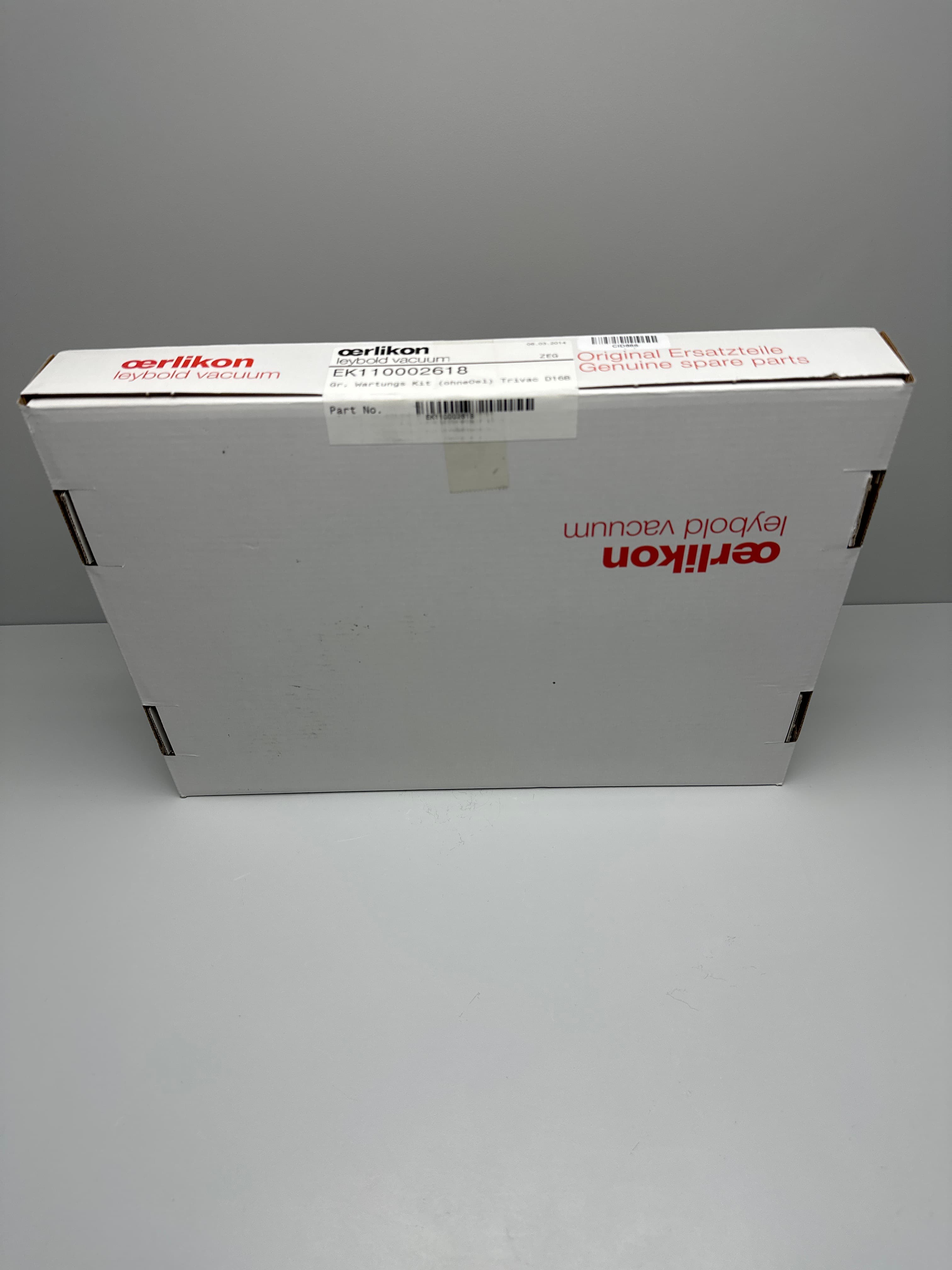 Oerlikon Leybold Vacuum EK110002618 Trivac D16B Major Maintenance Kit (No Oil)