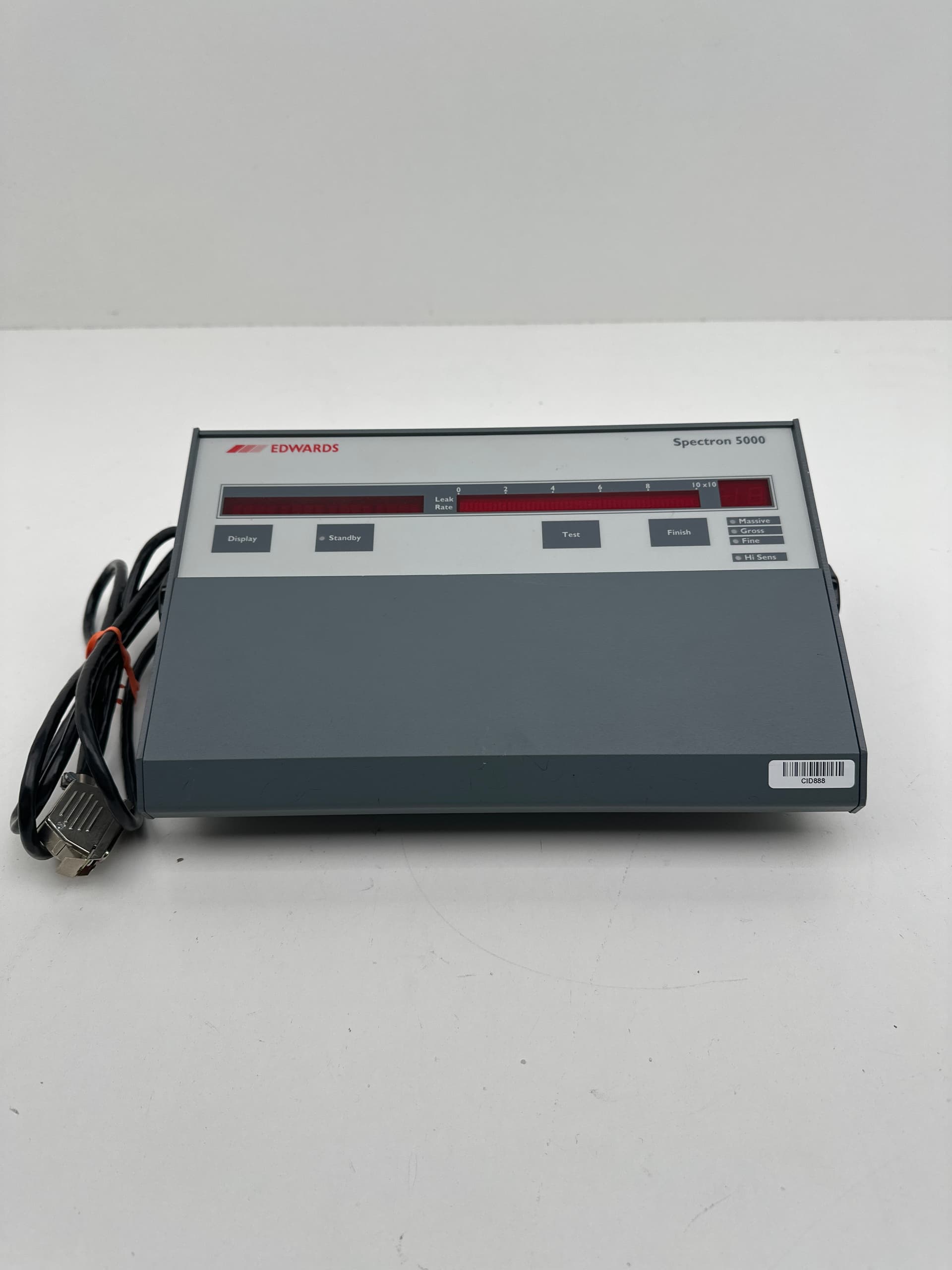 Edwards Vacuum Spectron 5000 Process Control Module Display - Tested Working