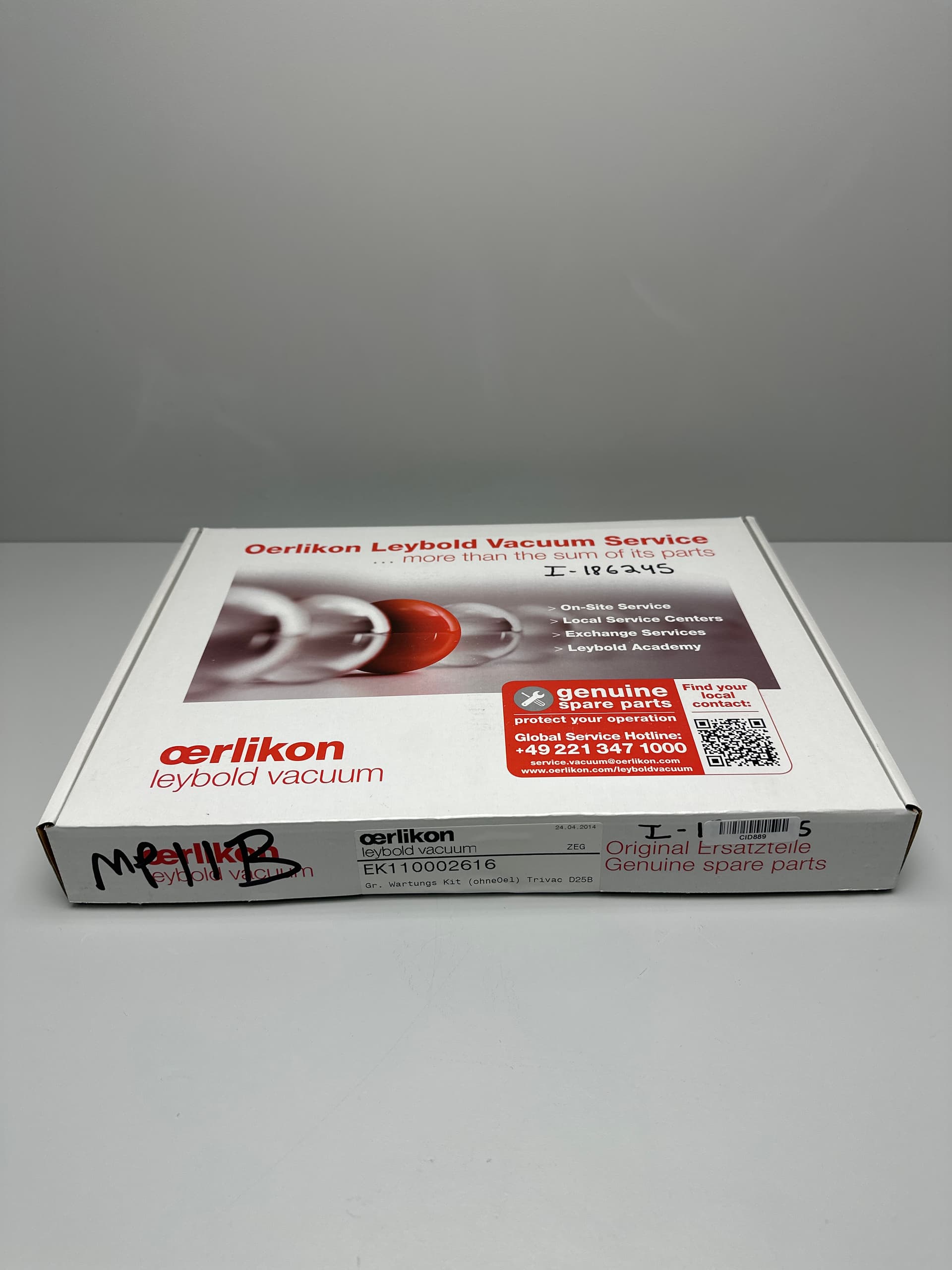 Oerlikon Leybold Vacuum EK110002616 Trivac 25B Major Maintenance Kit (No Oil)